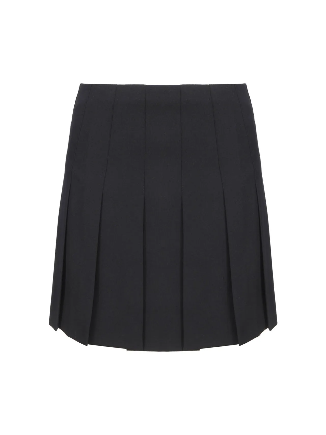 Alessandra Rich Pleated Mini Skirt