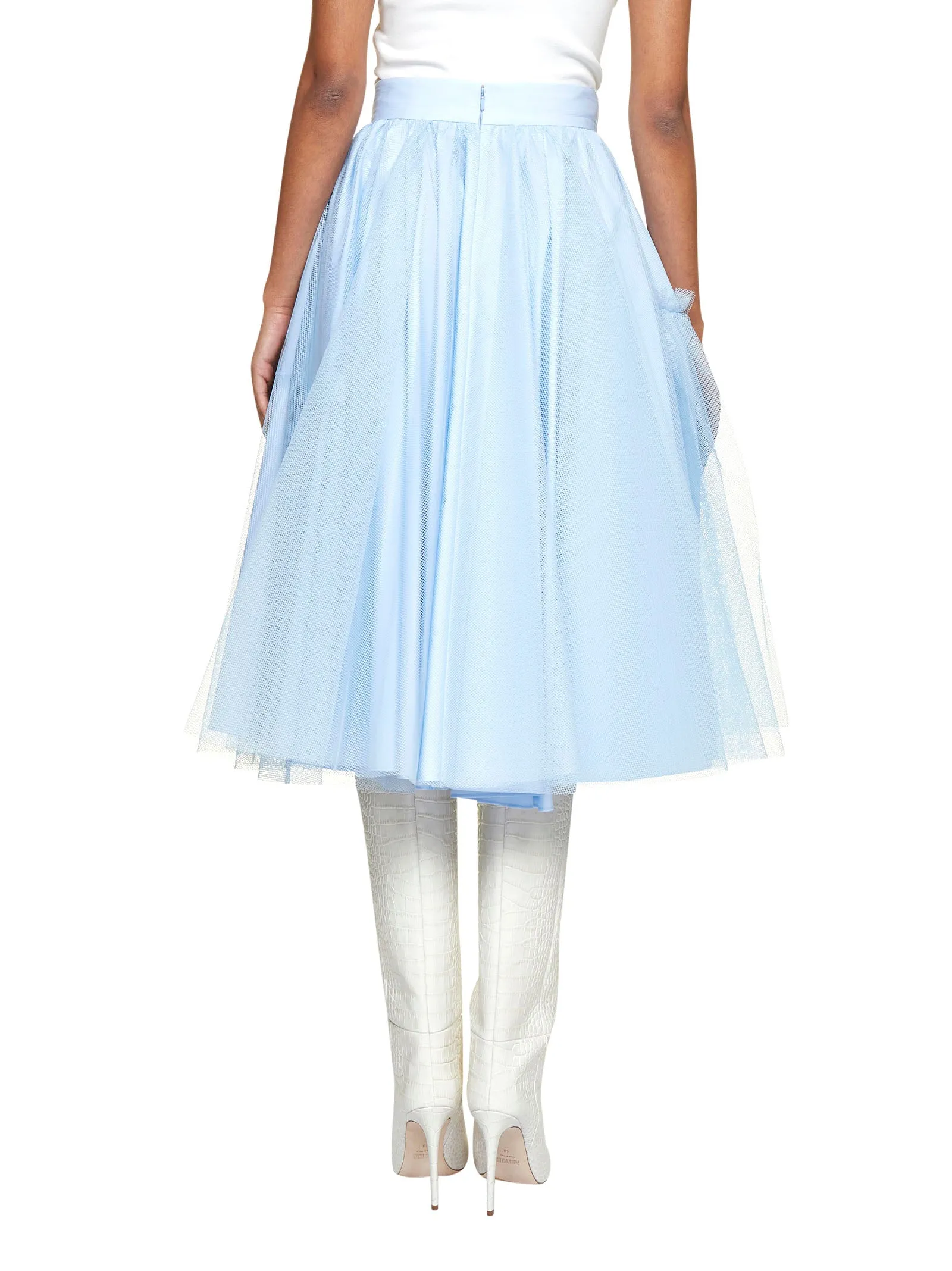 Alexander McQueen Tulle Midi Skirt