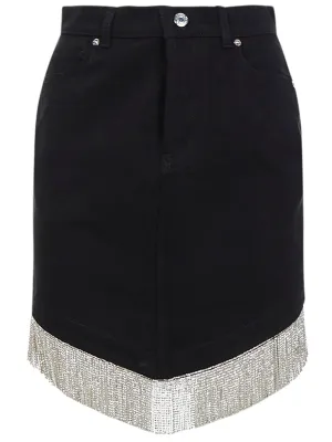 Alexandre Vauthier Fringed Mini Skirt