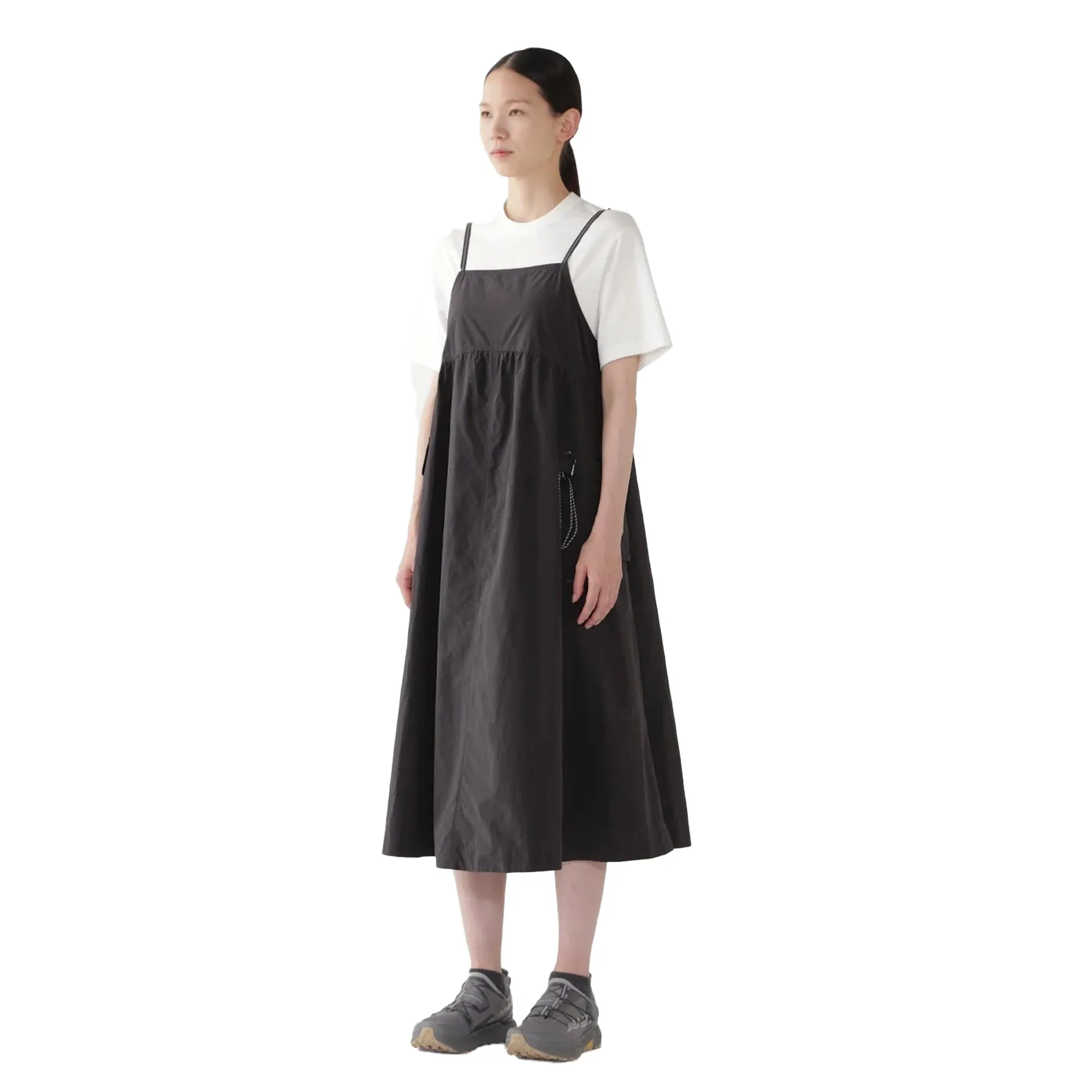 and Wander Oversized Cargo Dress(W) Black