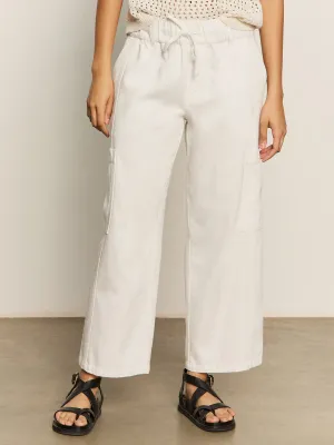 Area Standard Rise Pant Bleached White