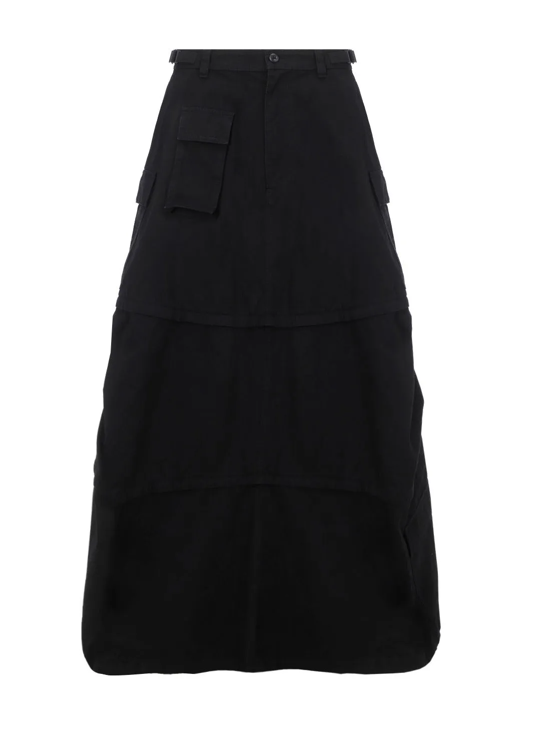 Balenciaga Multi-Pocket Midi Skirt