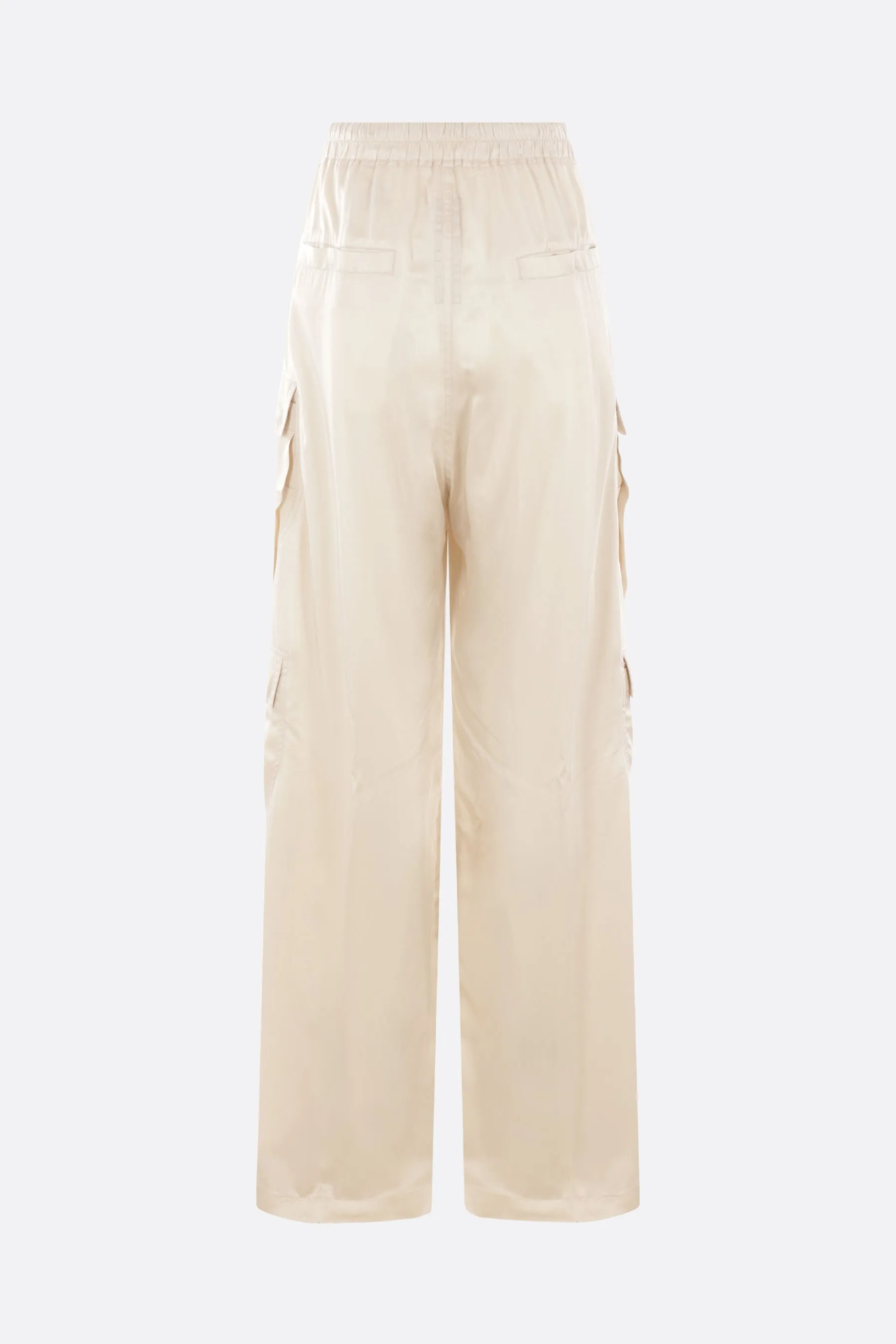 Belas cargo trousers in satin