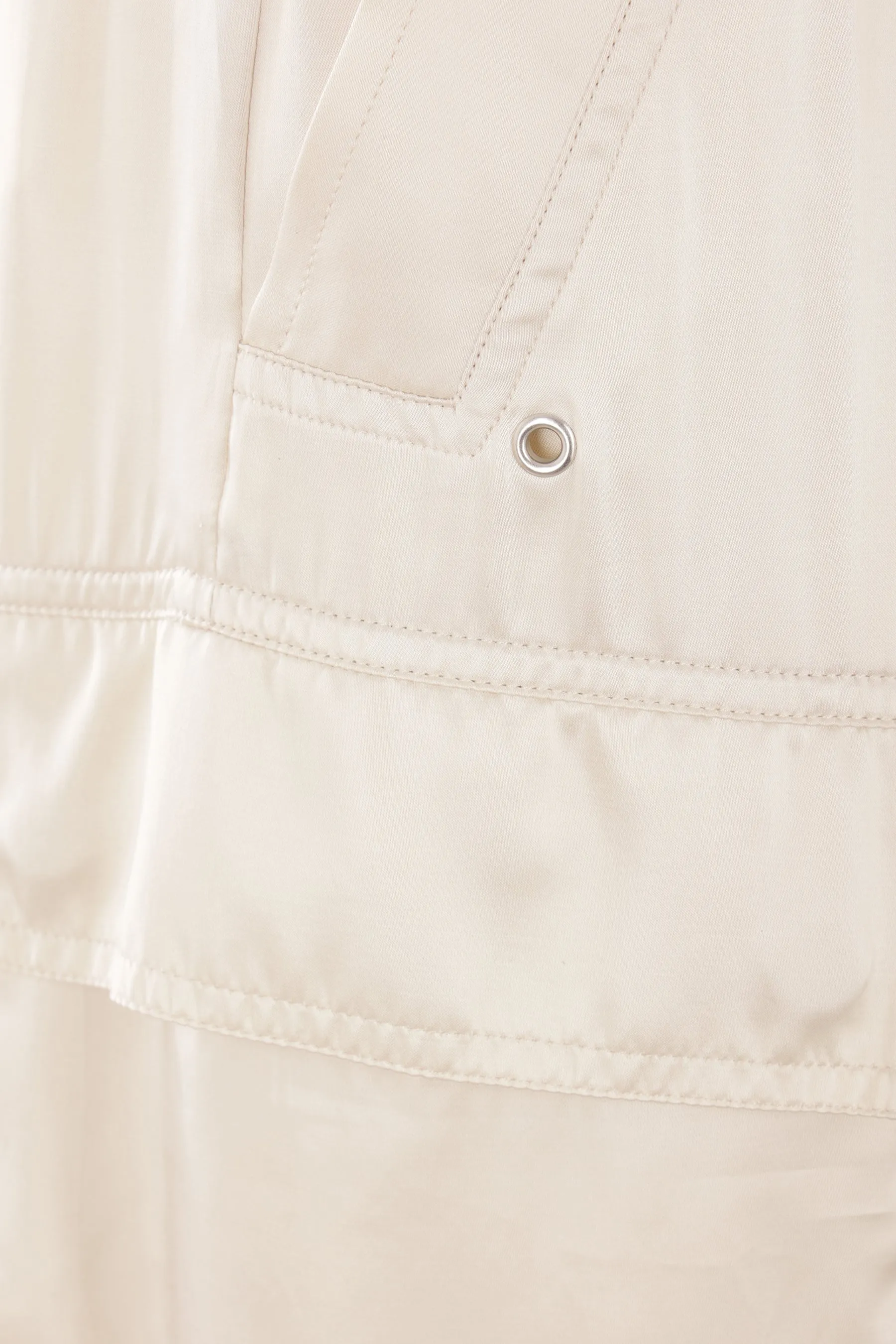 Belas cargo trousers in satin