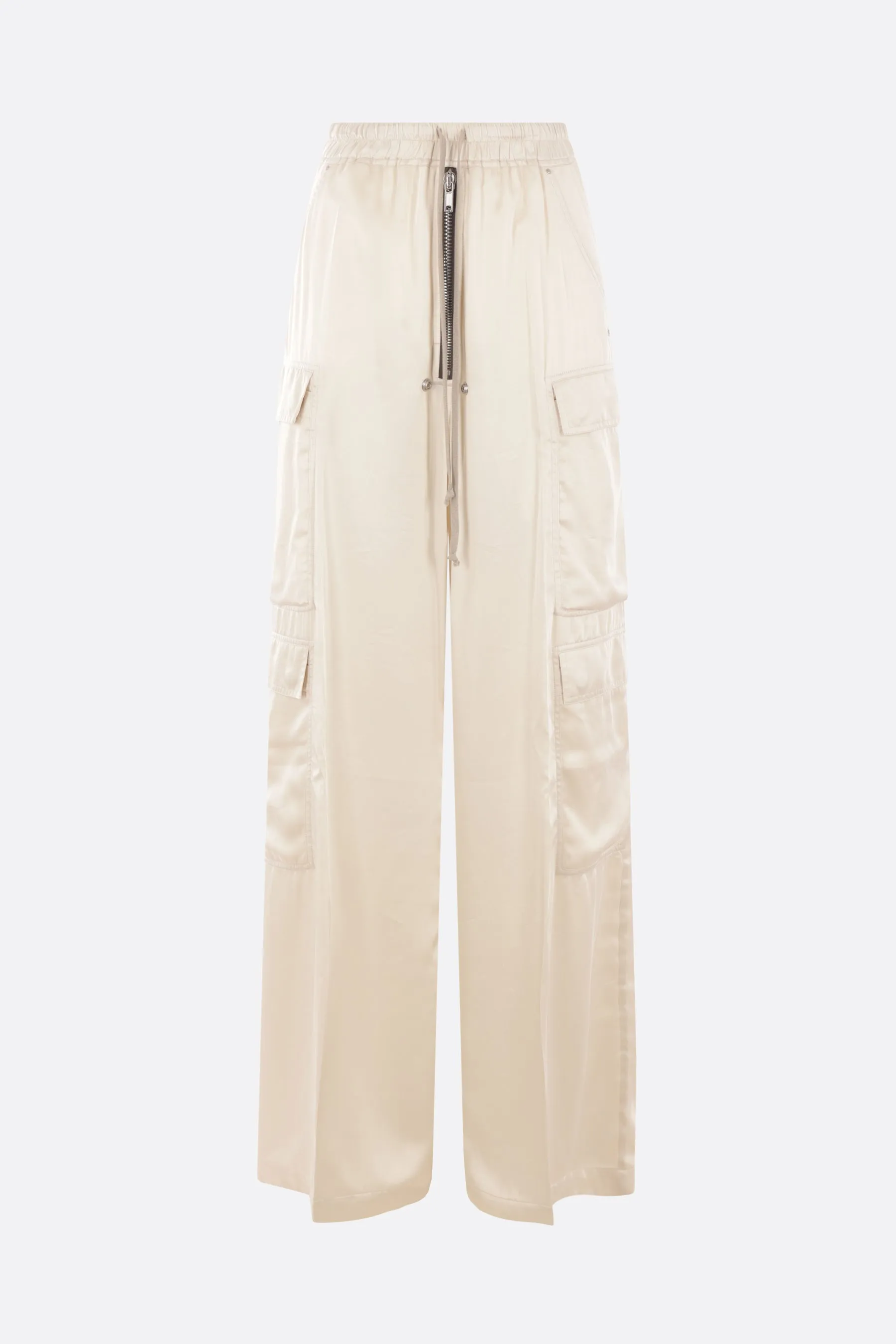 Belas cargo trousers in satin