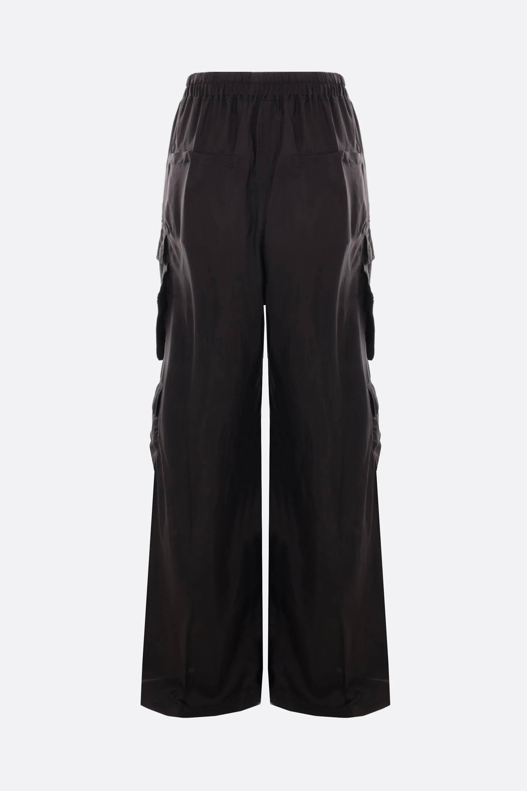 Belas cupro cargo trousers