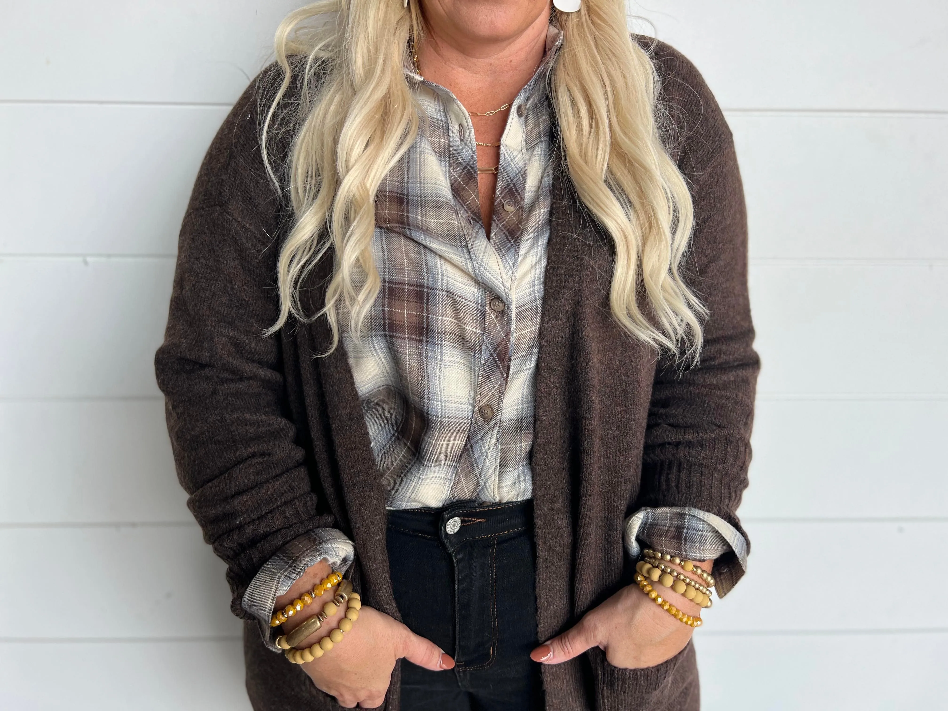 Boyfriend Flannel Shirt - Final Sale*