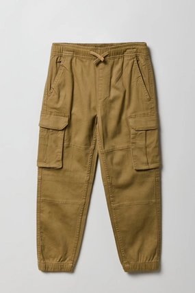 Boys Drawstring Cargo Jogger