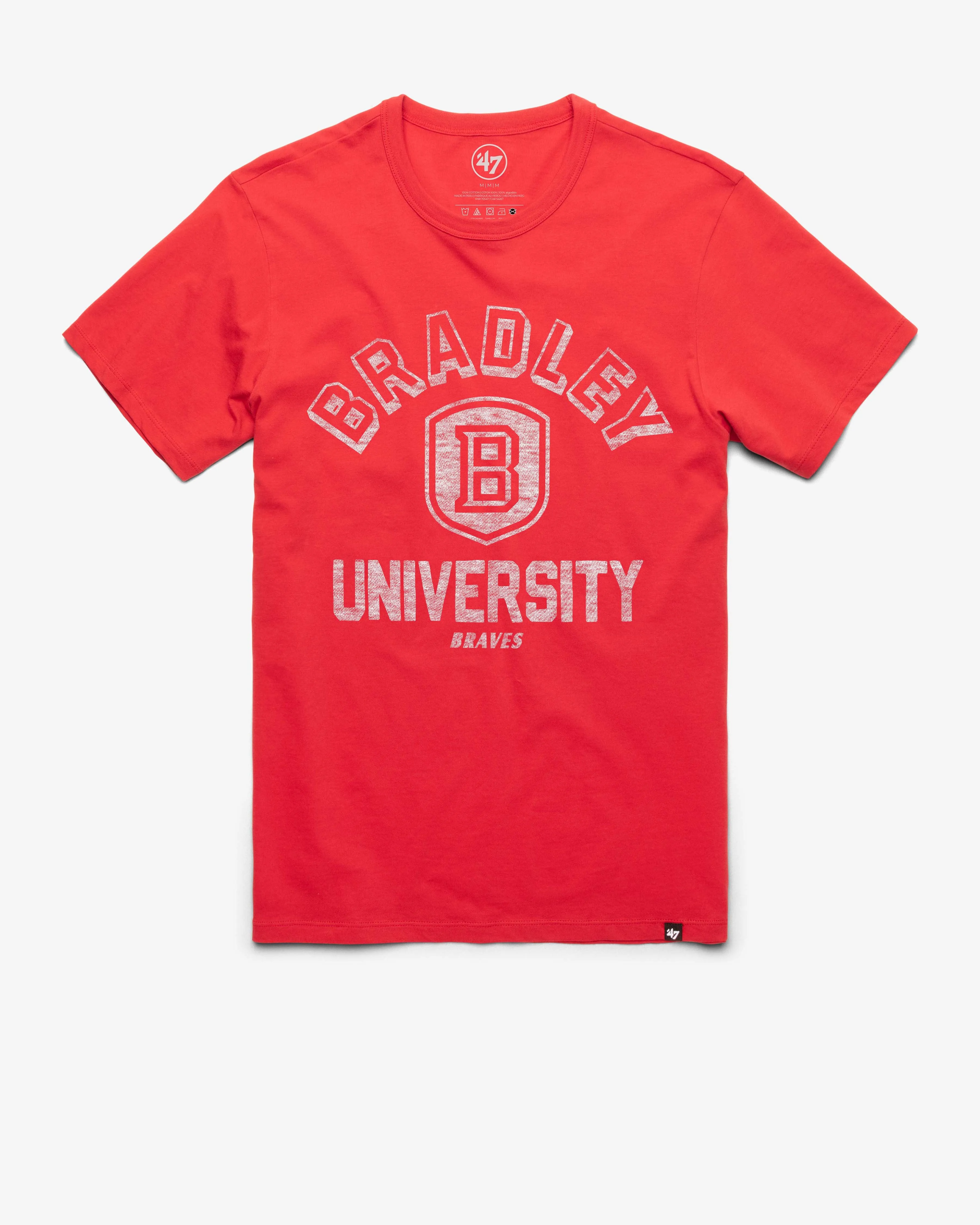 BRADLEY BRAVES RETROGRADE '47 FRANKLIN TEE