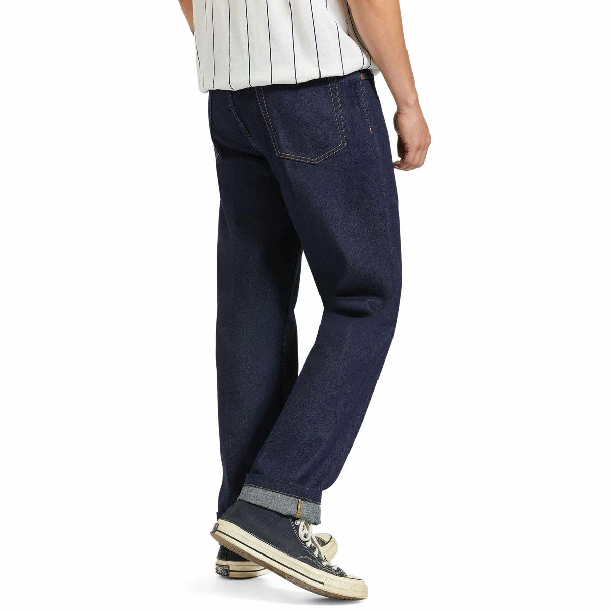 Brixton Builders 5 Pocket Jeans - Rinse Denim