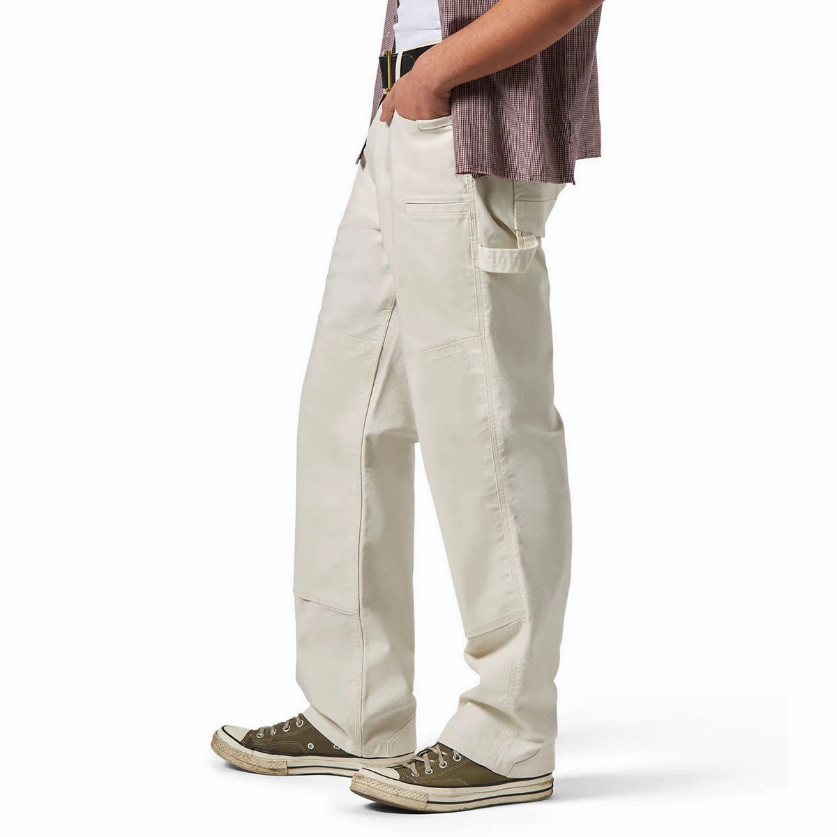 Brixton Builders Carpenter Pants - Egret White