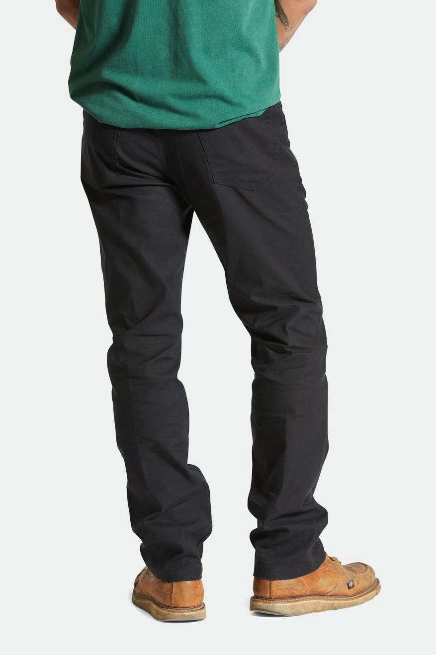 Builders 5-Pocket Stretch Pant - Black