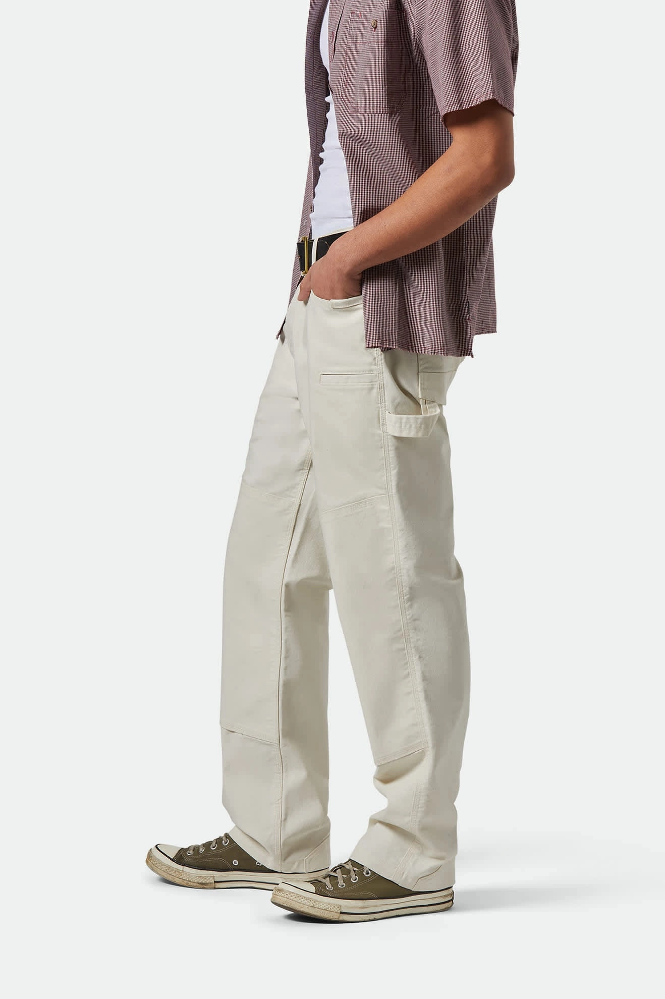 Builders Carpenter Stretch Pant - Egret White