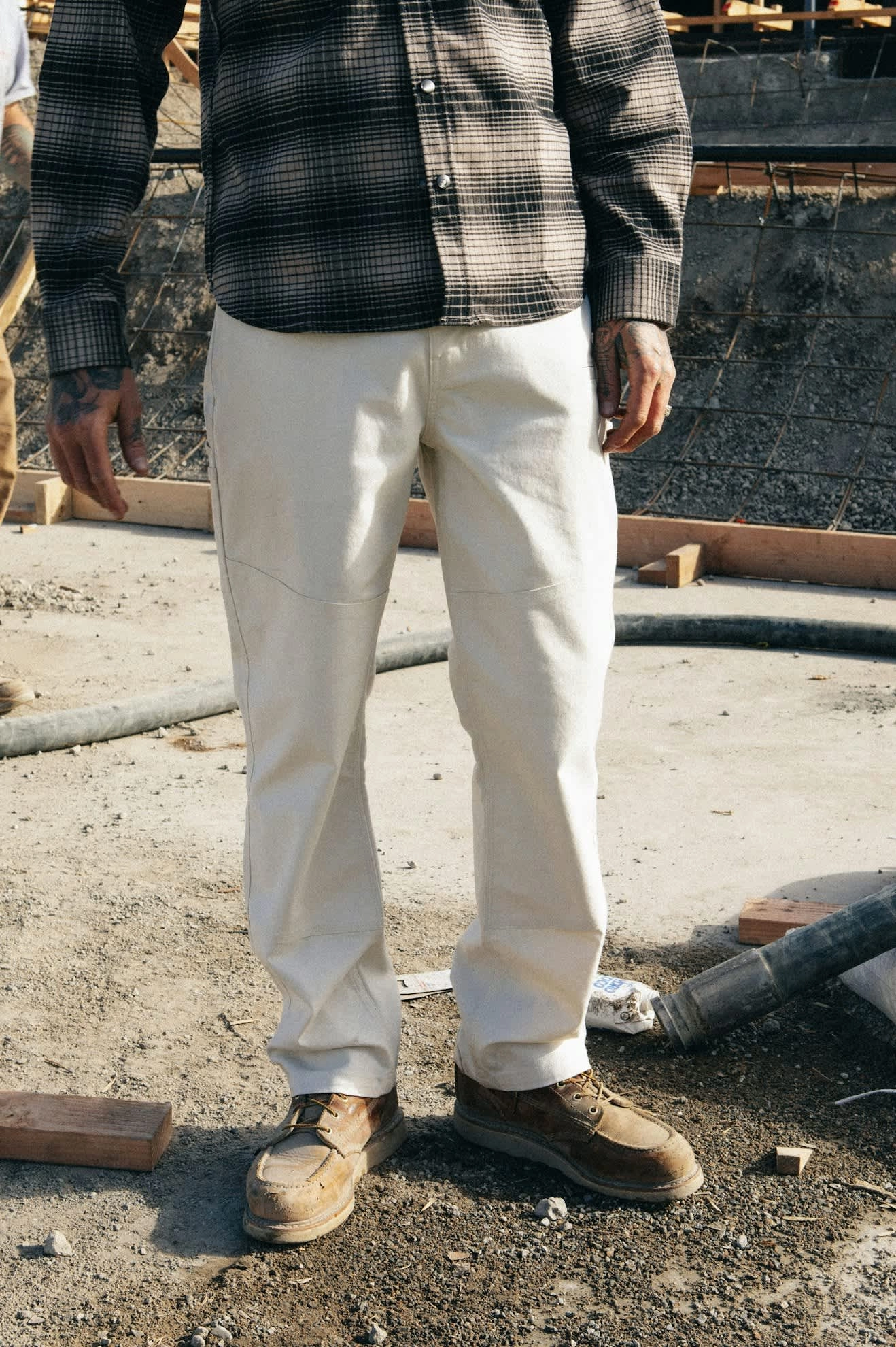 Builders Carpenter Stretch Pant - Egret White