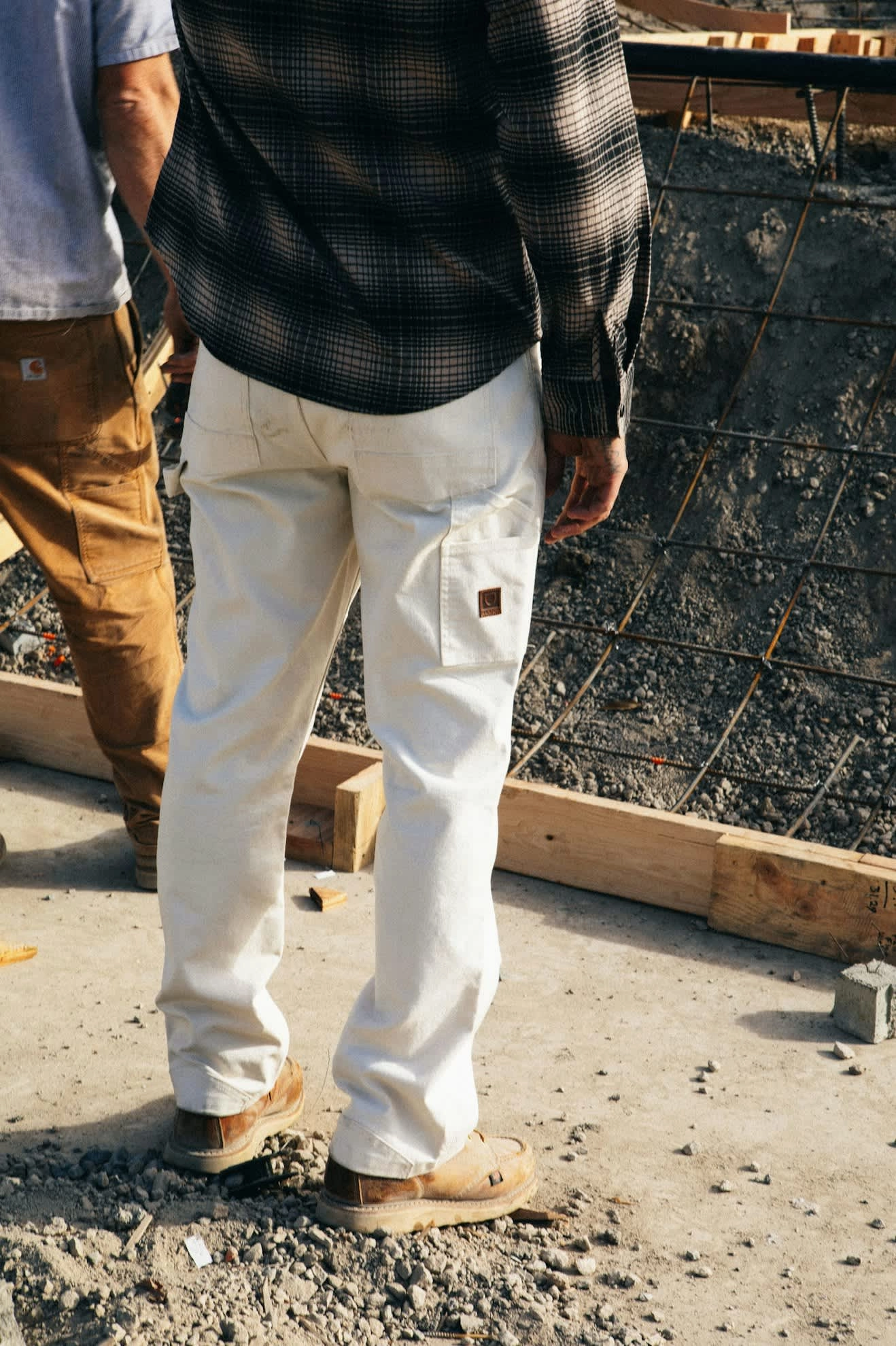 Builders Carpenter Stretch Pant - Egret White