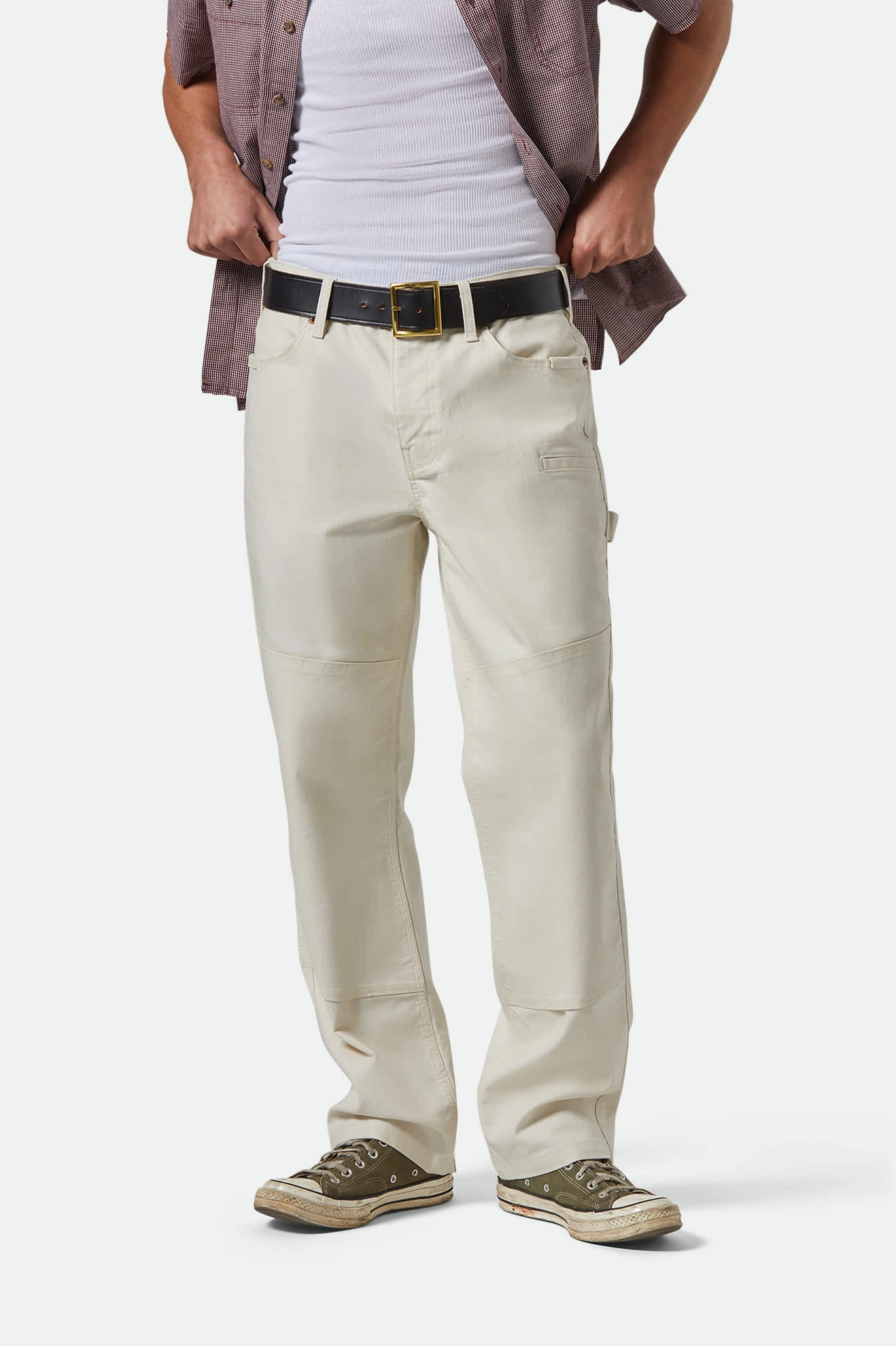 Builders Carpenter Stretch Pant - Egret White