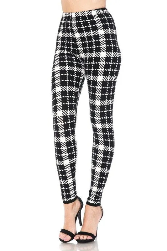 Butter Soft Plaid Leggings