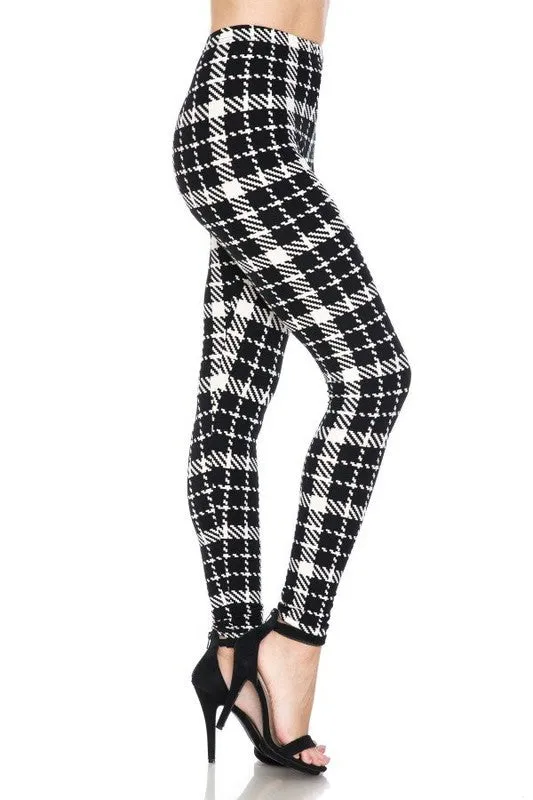 Butter Soft Plaid Leggings