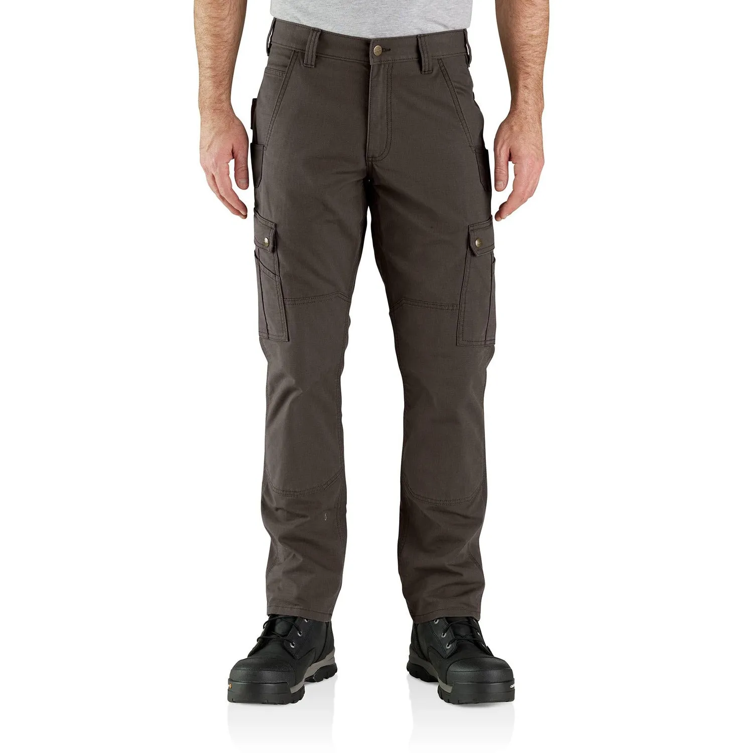 Carhartt Men's Rugged Flex® Relaxed Fit Ripstop Cargo Work Pant_Dark Coffee