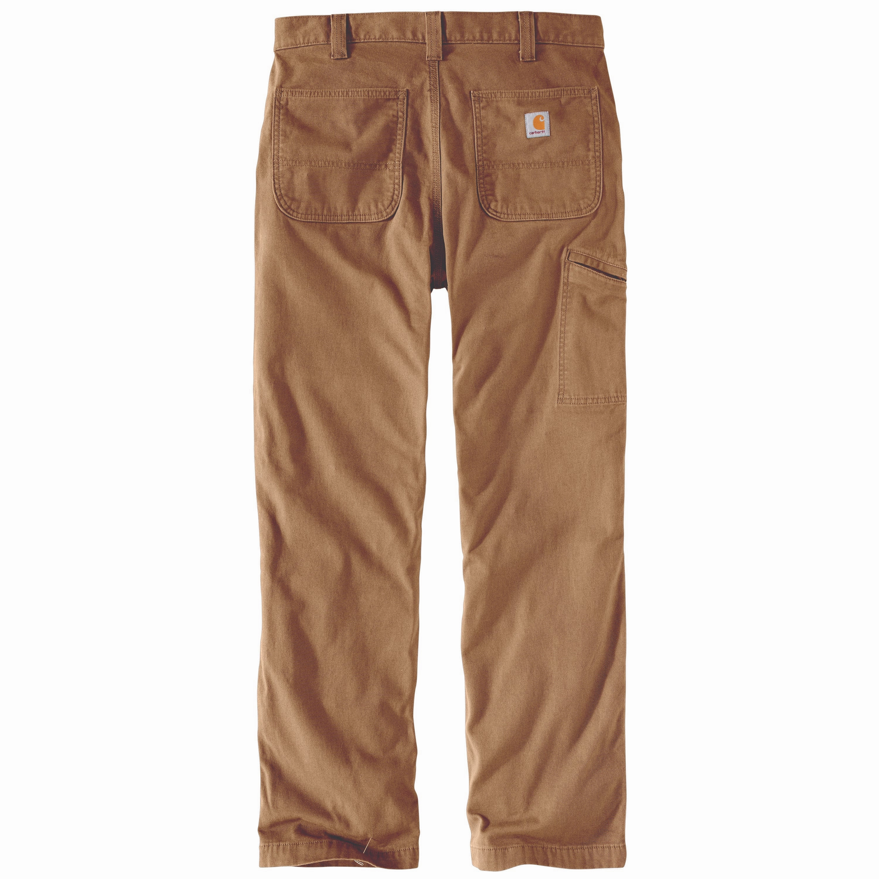Carhartt Men's Rigby Flannel-Lined Dungaree_Dark Khaki