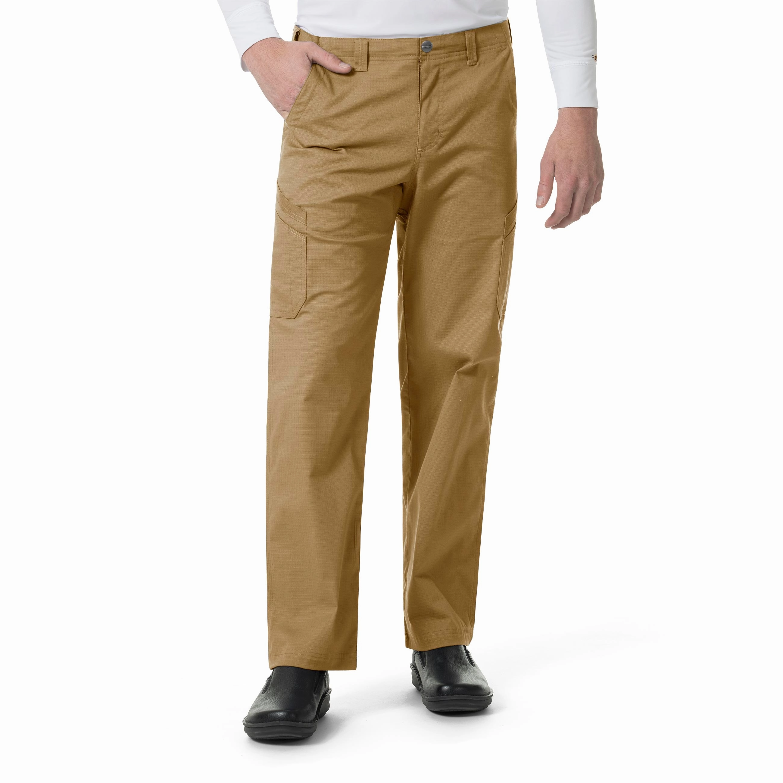 Carhartt Rugged Flex Ripstop Men’s Straight Leg Cargo Scrub Pant - Dijon