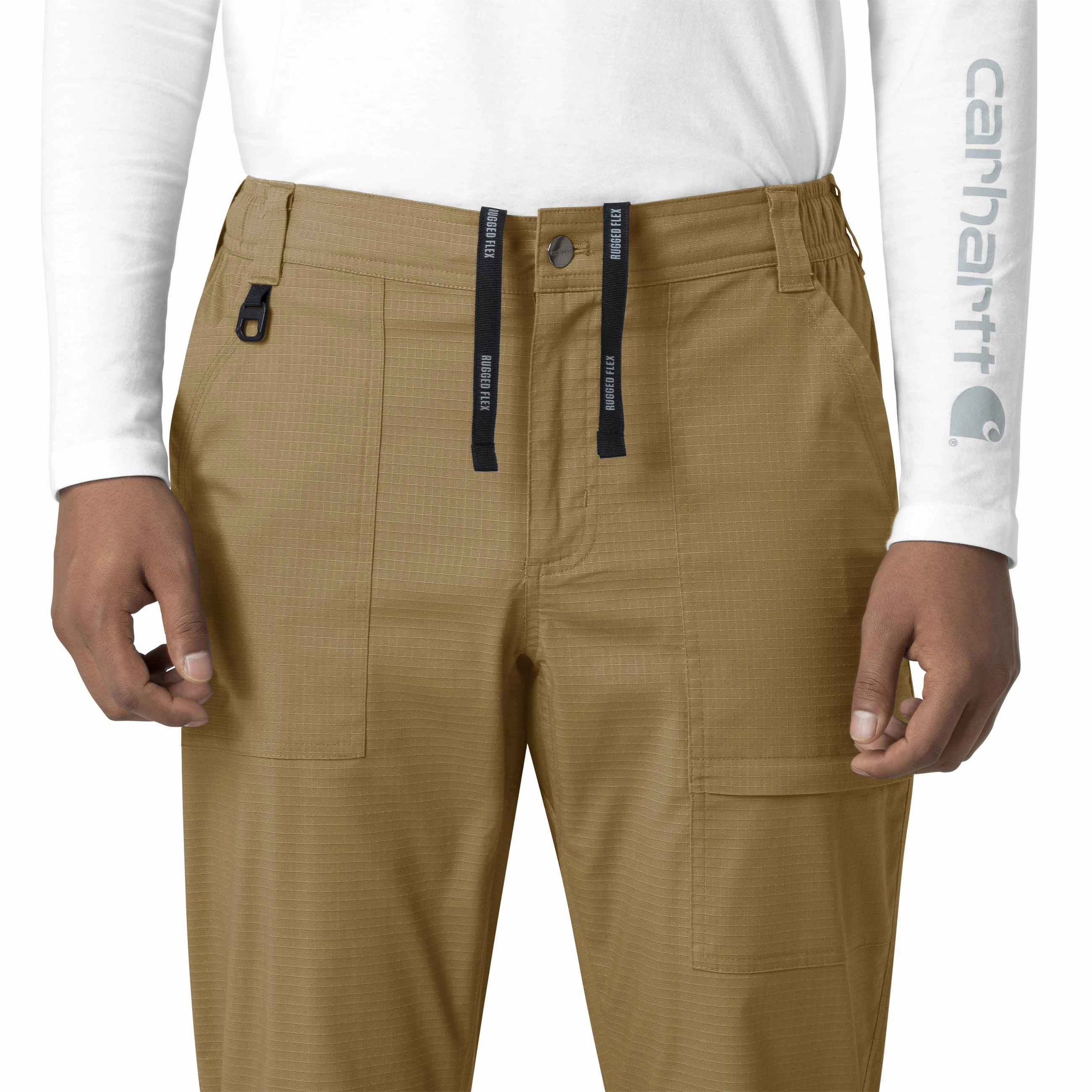 Carhartt Rugged Flex Ripstop Men's Straight Leg Scrub Pant - Dijon