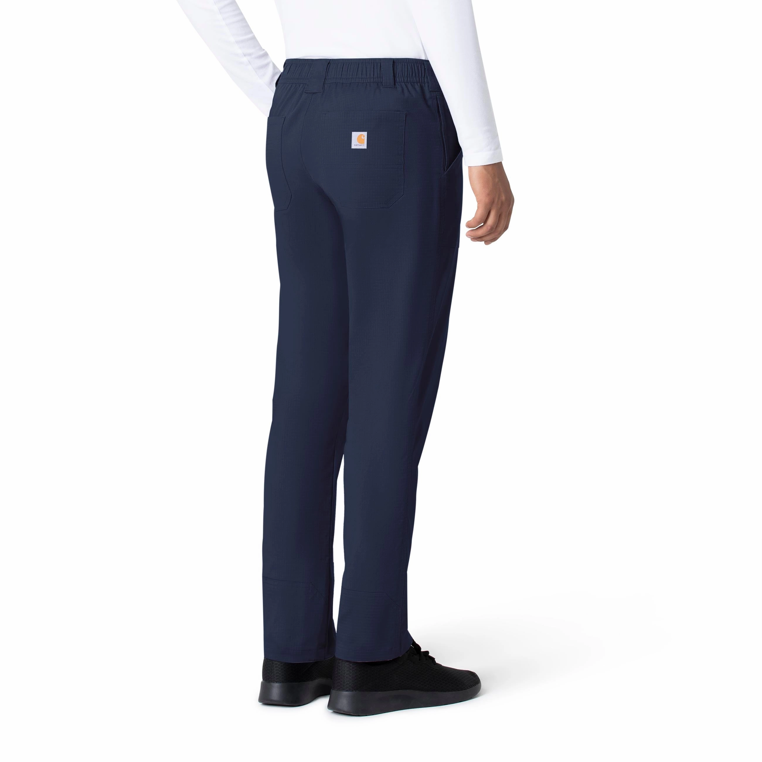Carhartt Rugged Flex Ripstop Men's Straight Leg Scrub Pant - Navy