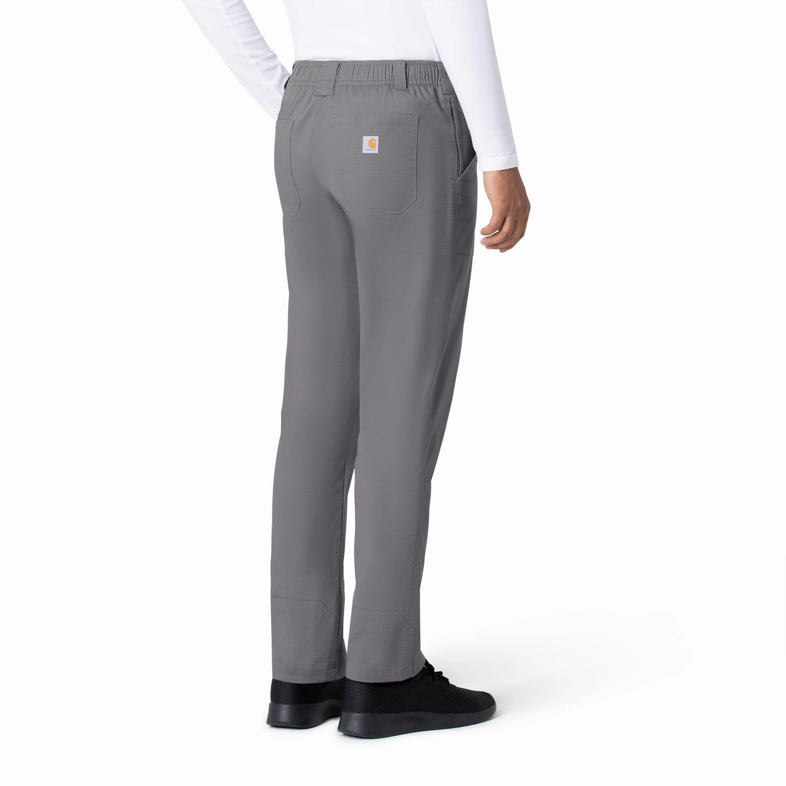Carhartt Rugged Flex Ripstop Men's Straight Leg Scrub Pant - Pewter