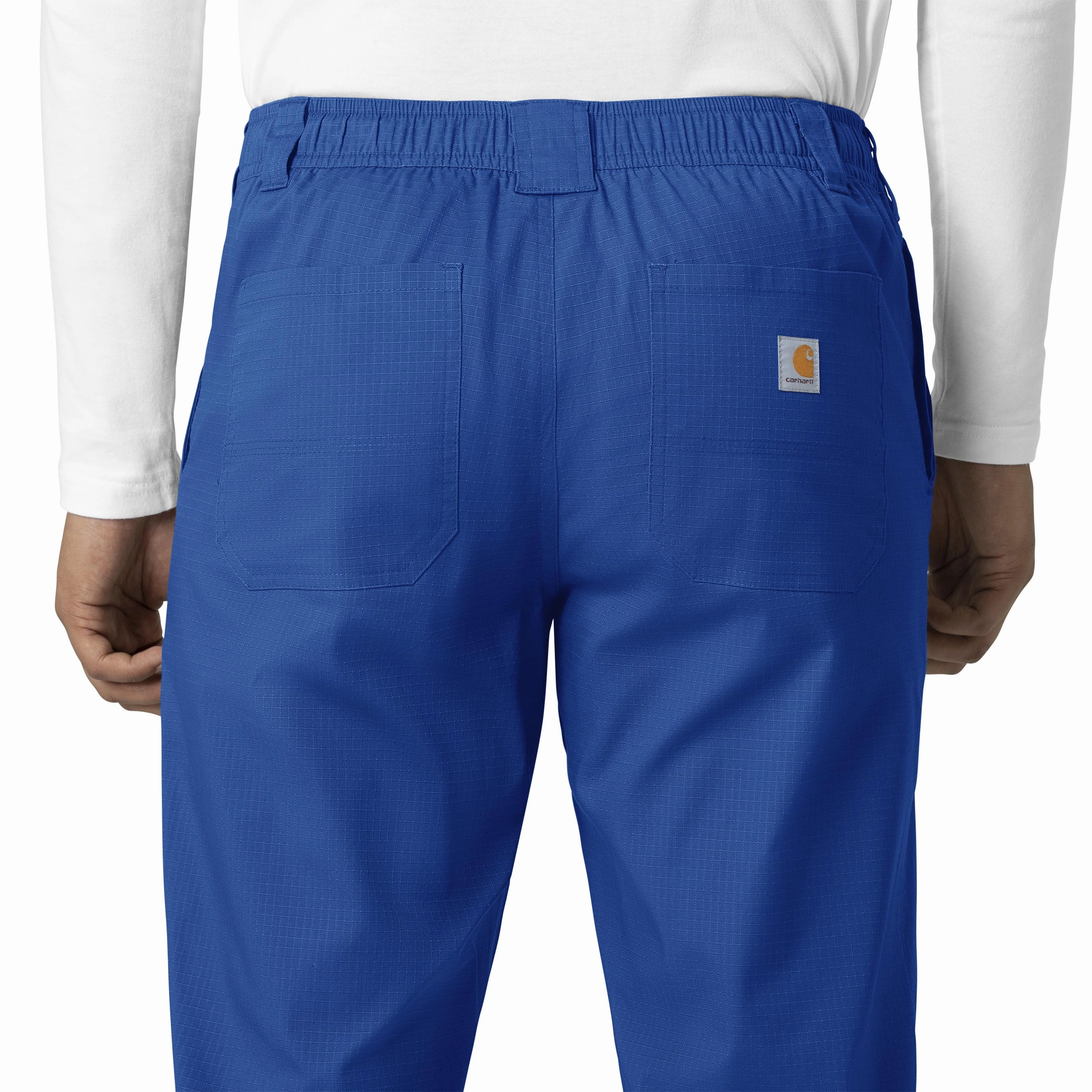 Carhartt Rugged Flex Ripstop Men's Straight Leg Scrub Pant - Royal