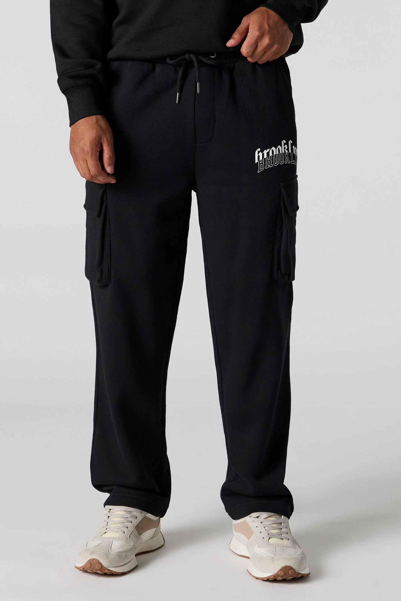 City Graphic Fleece Cargo Sweatpant