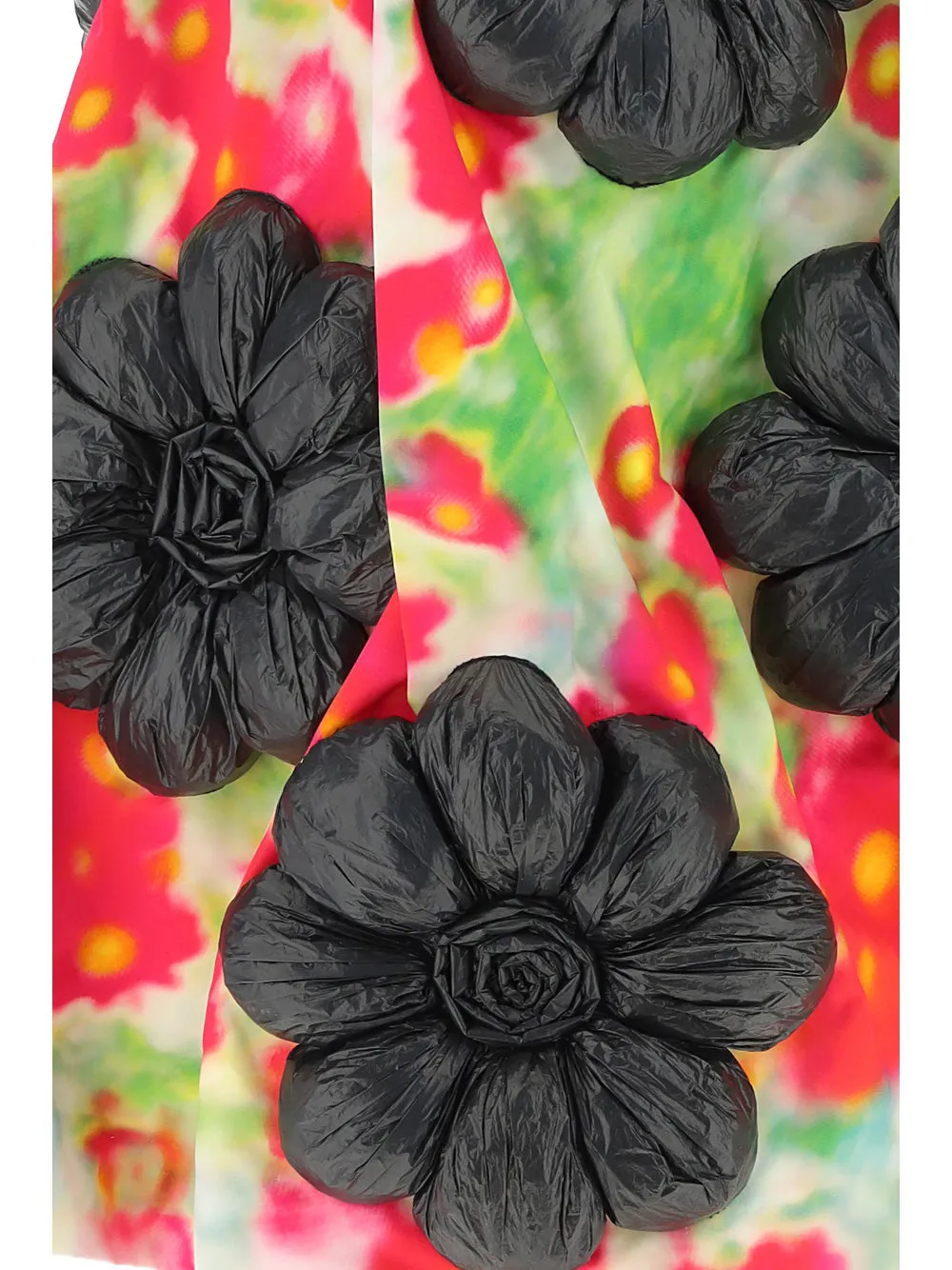 Comme des Garçons Daisies Floral Midi Skirt