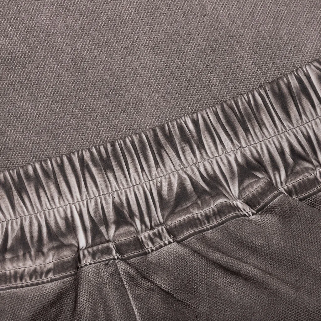 Creatch Wide Cargo Drawstring Pants - Dust