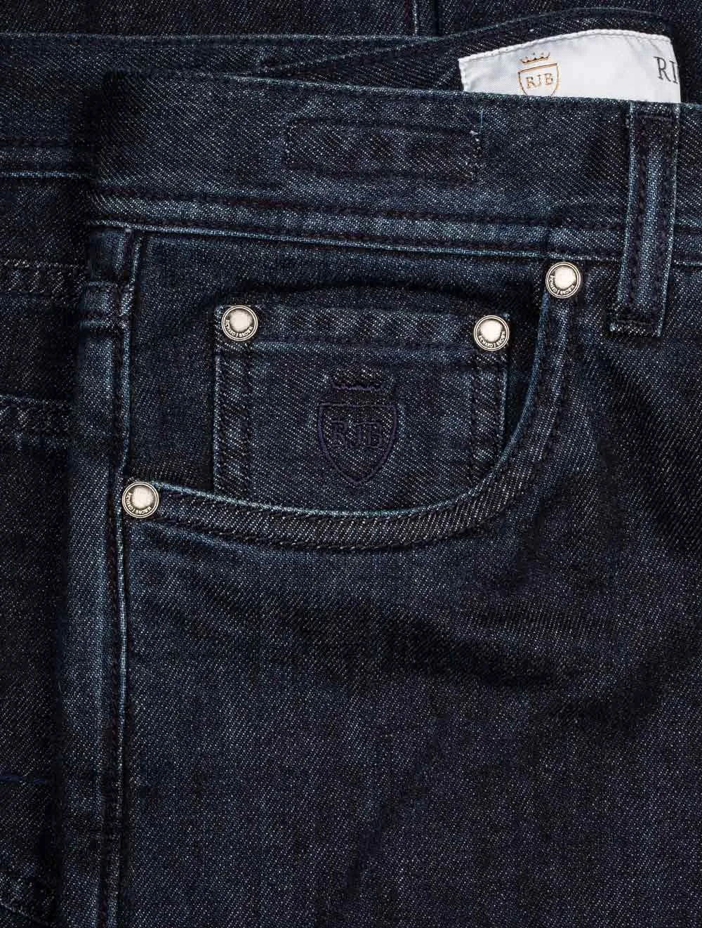 Denim Cashmere Jeans Blue