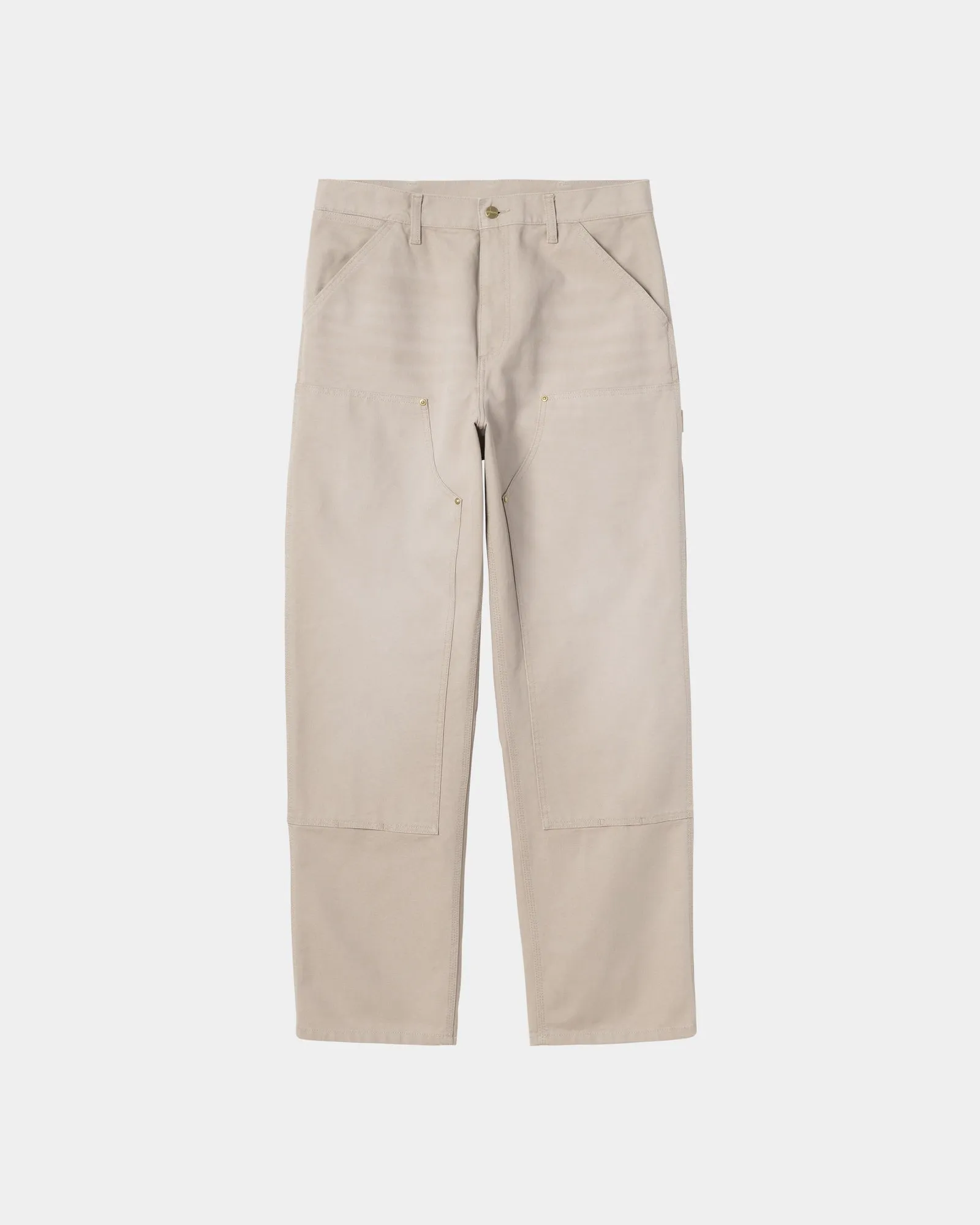 Double Knee Pant - Stone Canvas | Dusky Beige