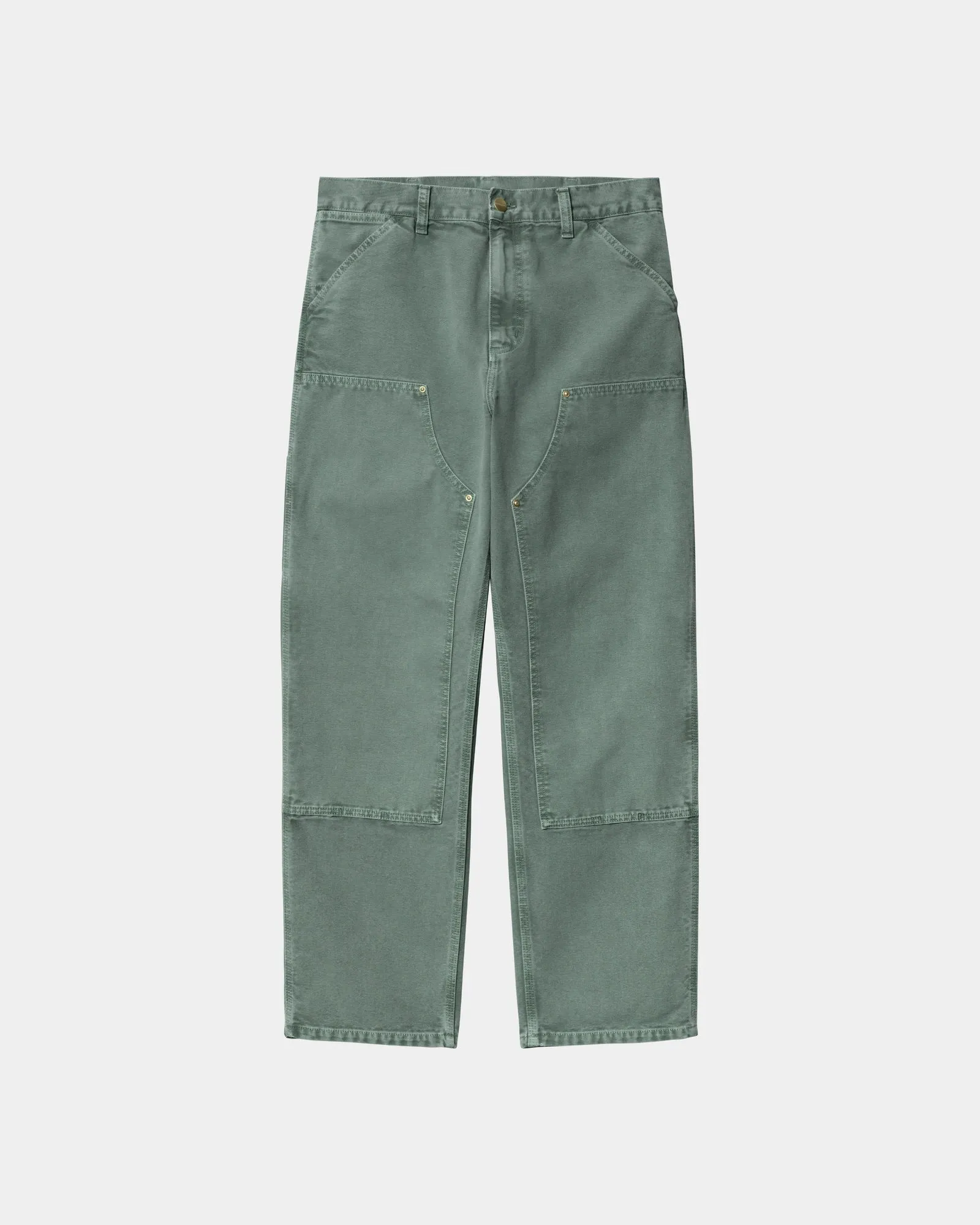 Double Knee Pant - Stone Canvas | Silver Pine