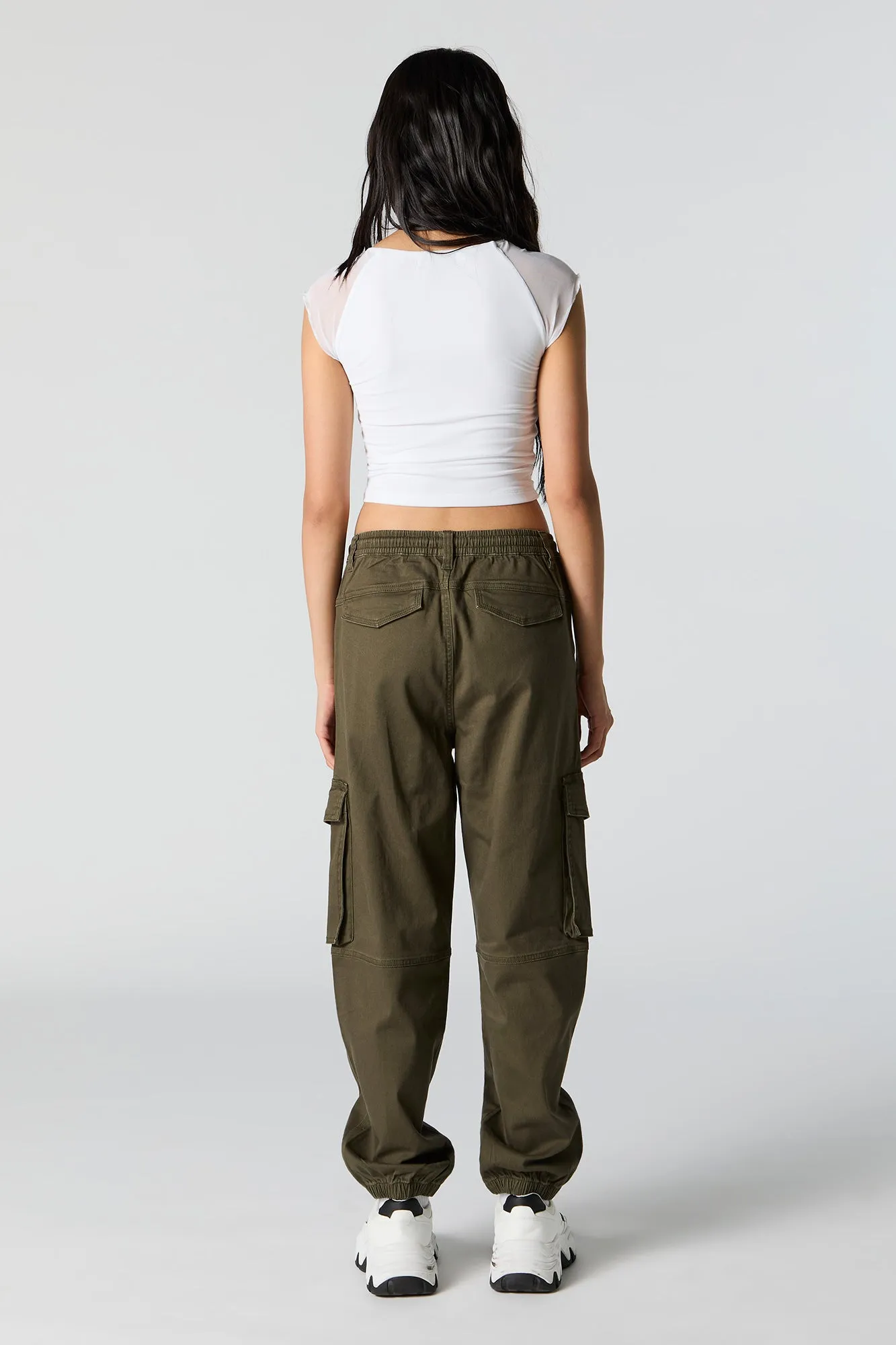 Drawstring Cargo Jogger