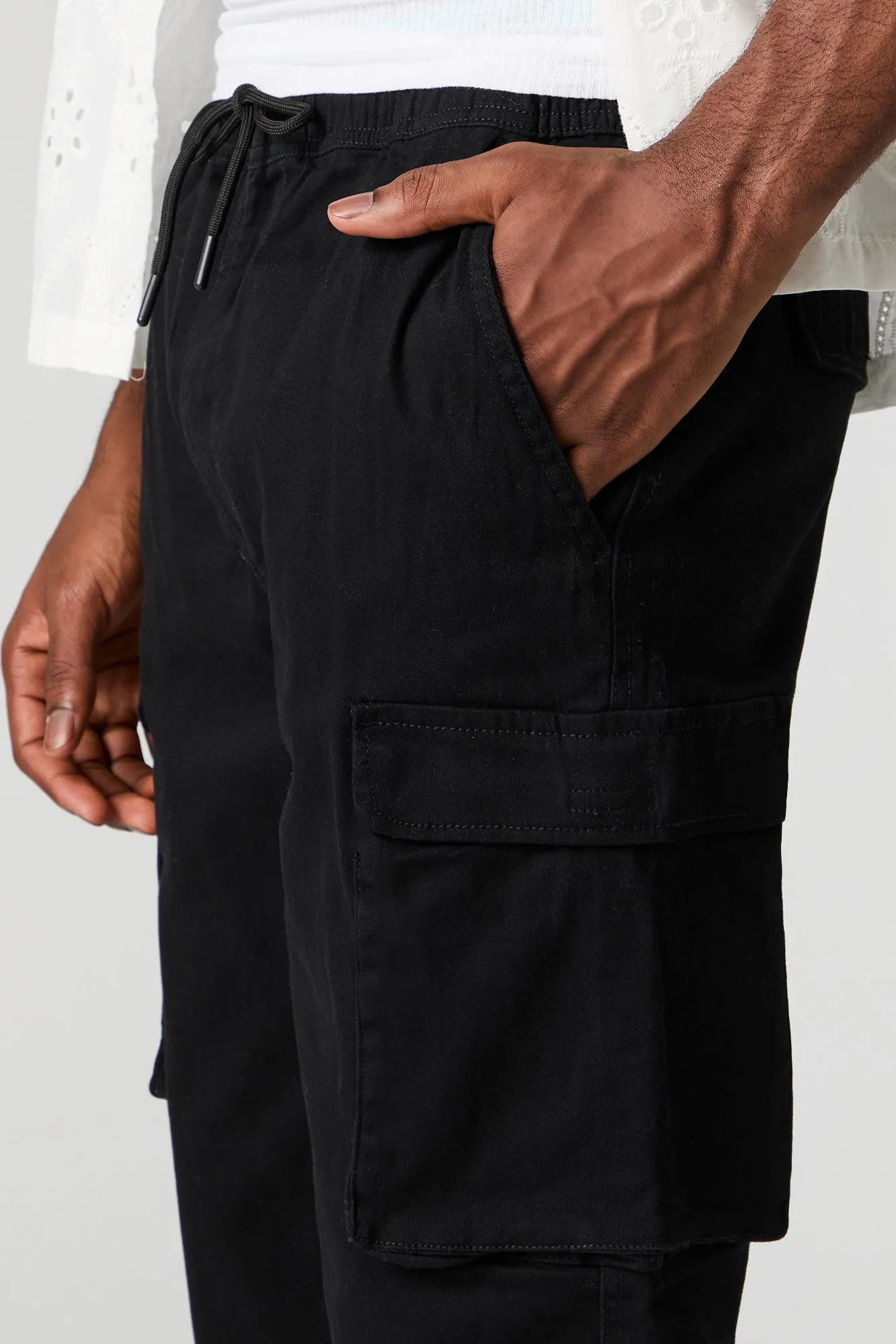 Drawstring Cargo Jogger