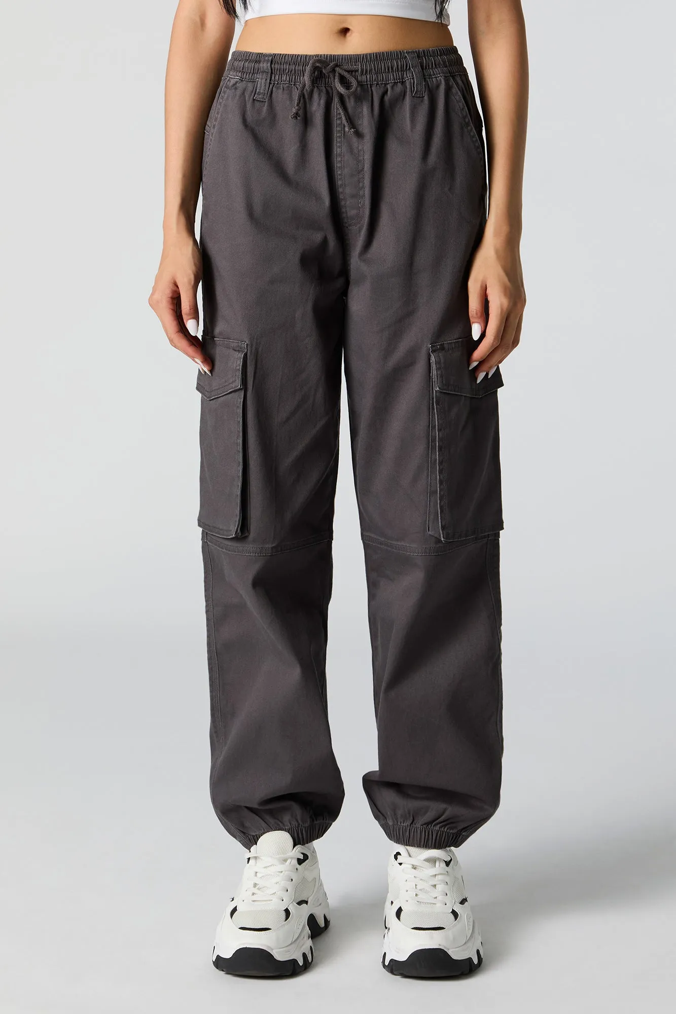 Drawstring Cargo Jogger