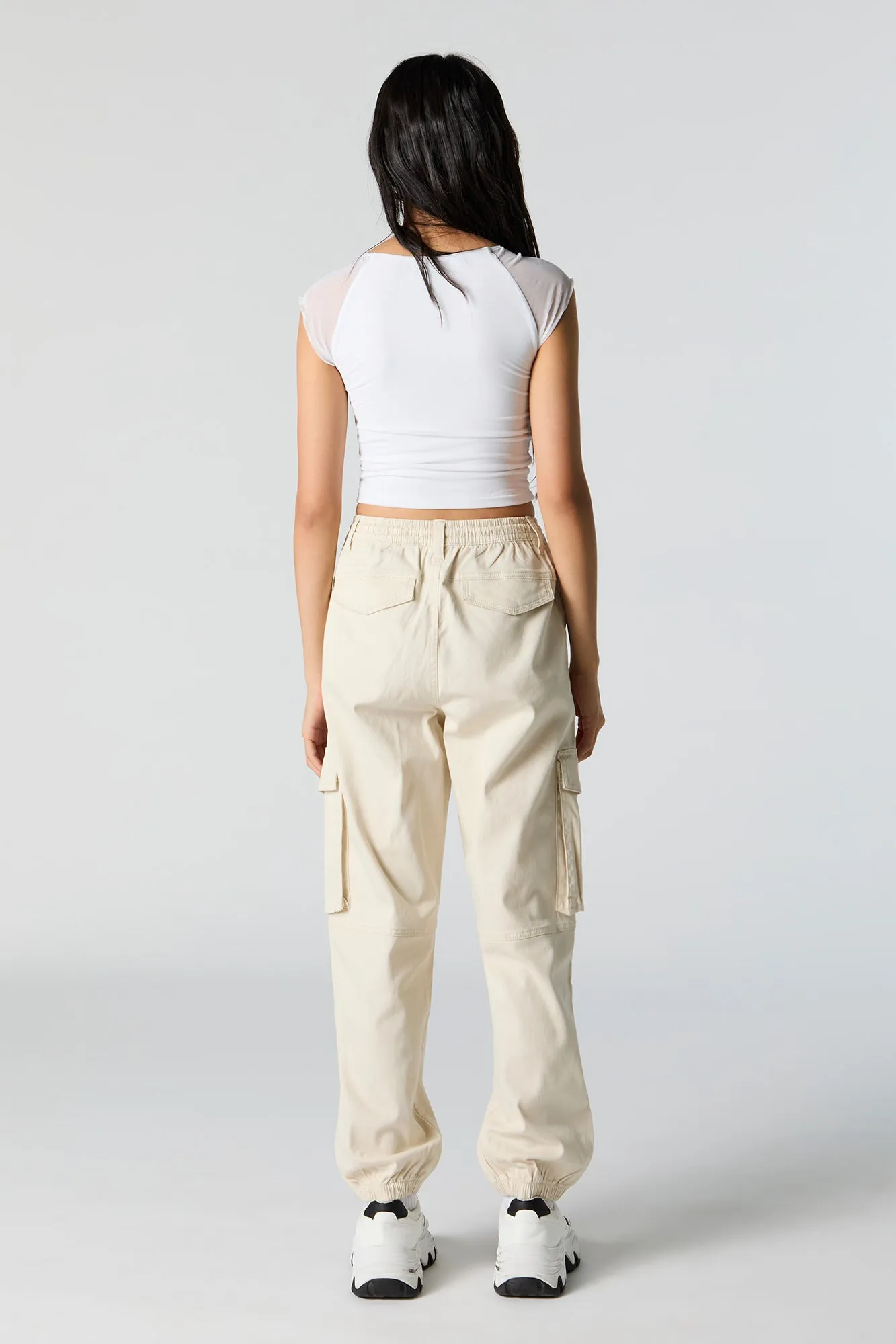 Drawstring Cargo Jogger