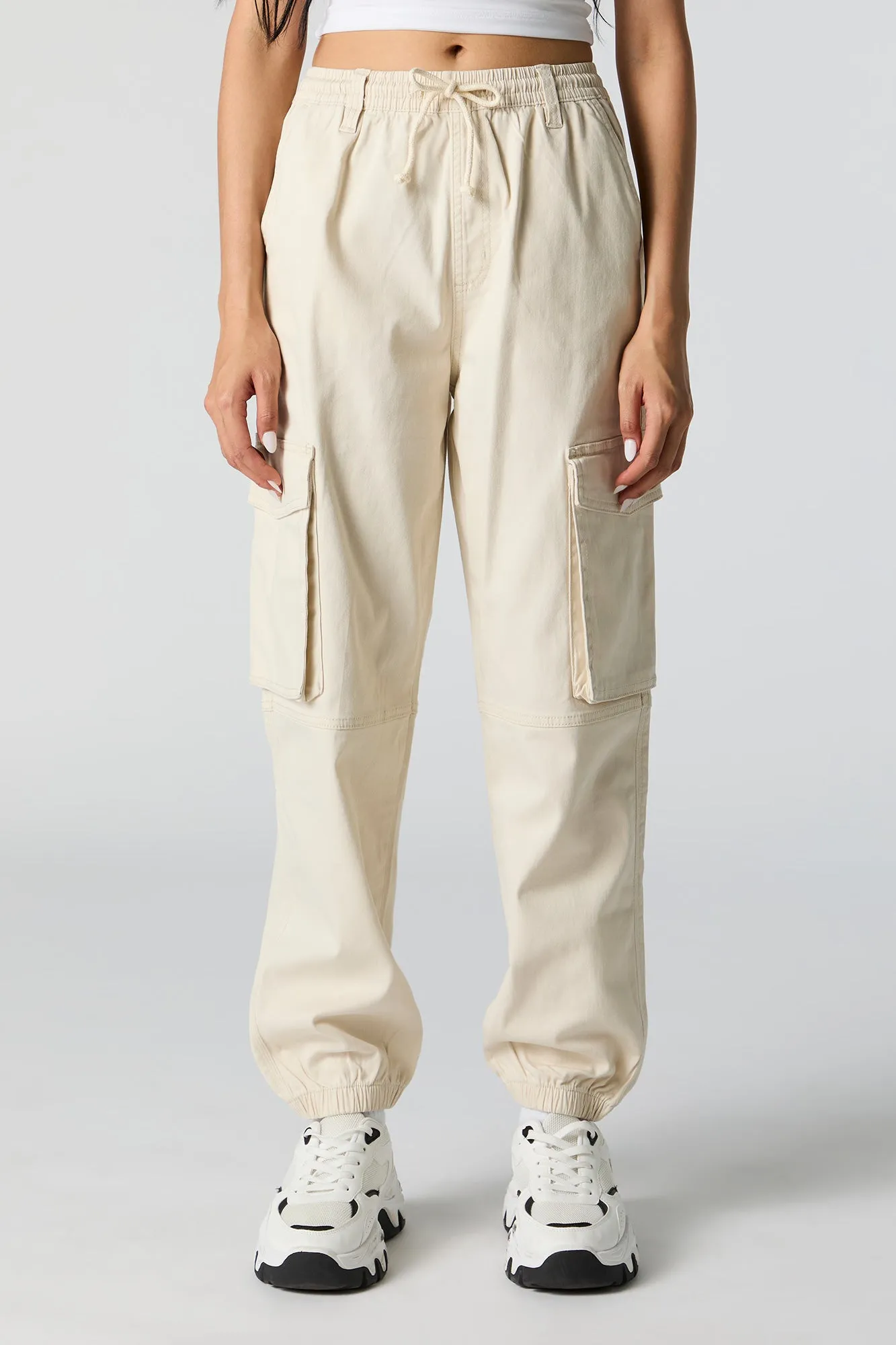Drawstring Cargo Jogger