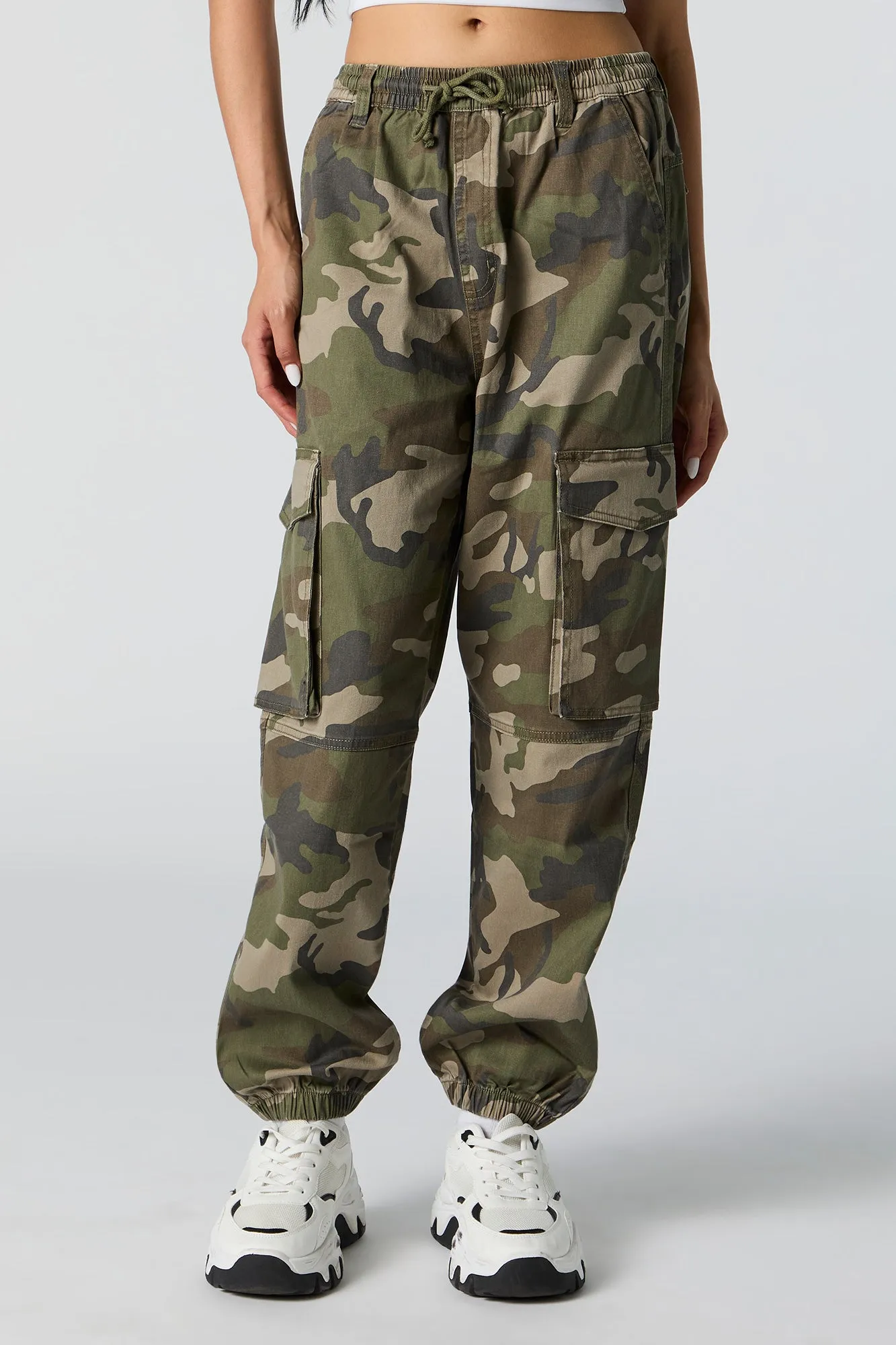 Drawstring Cargo Jogger