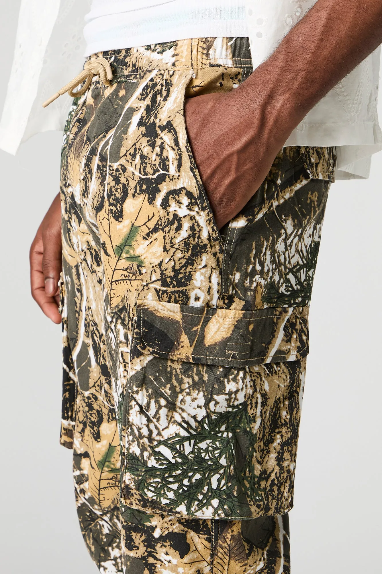 Drawstring Cargo Jogger