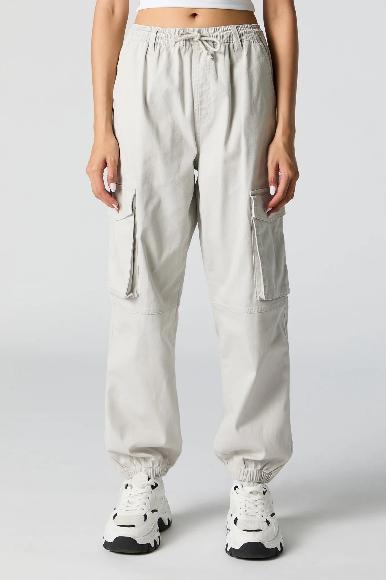 Drawstring Cargo Jogger