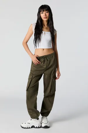 Drawstring Cargo Jogger