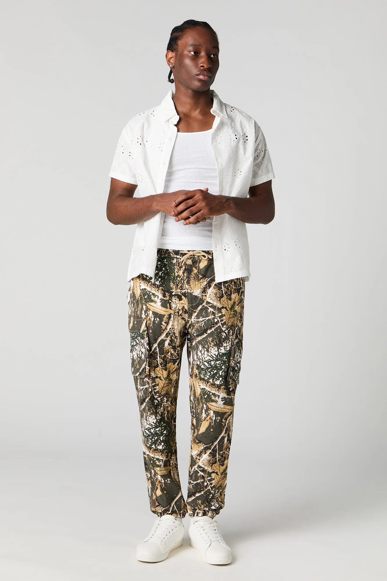 Drawstring Cargo Jogger