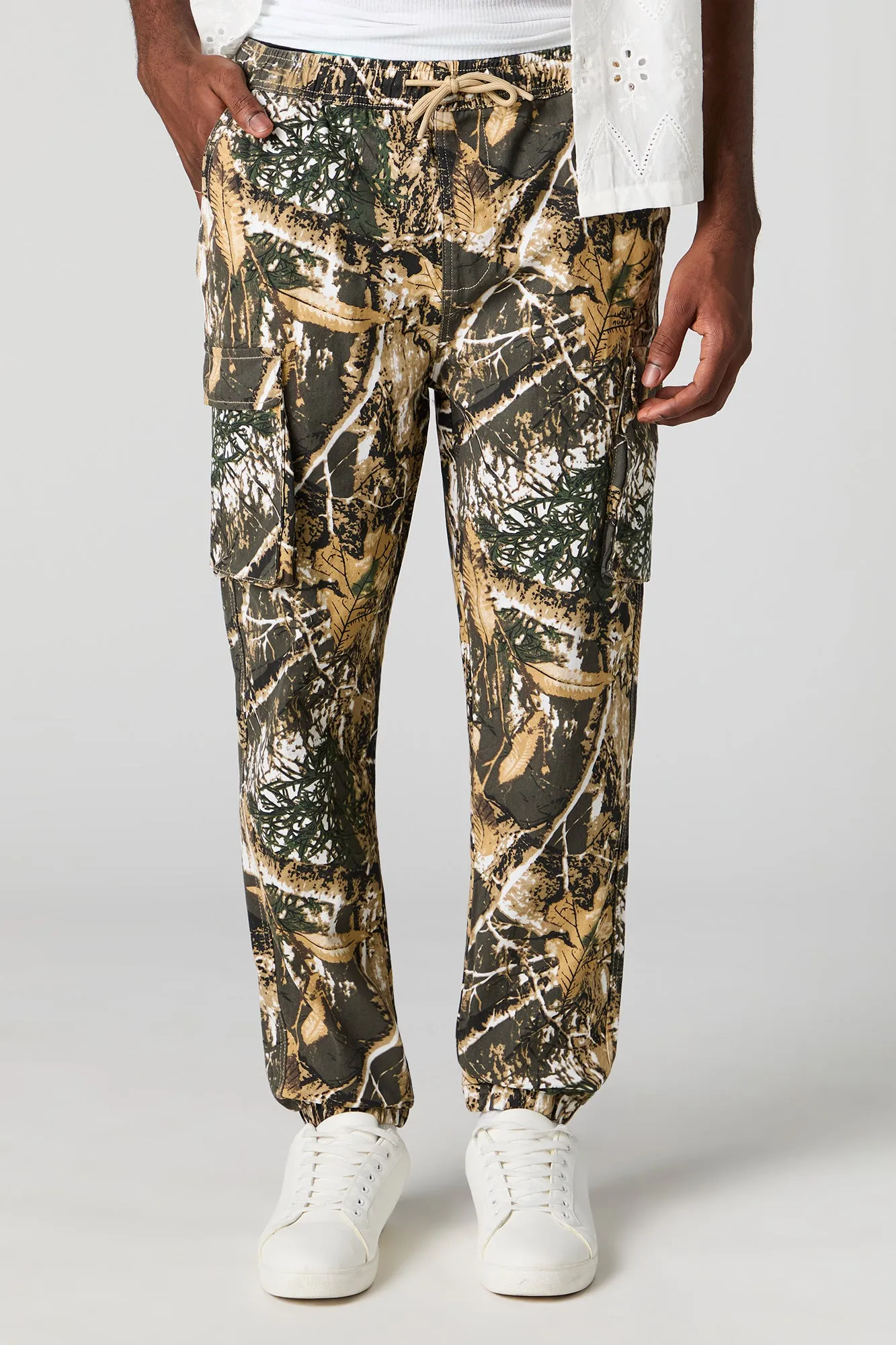 Drawstring Cargo Jogger