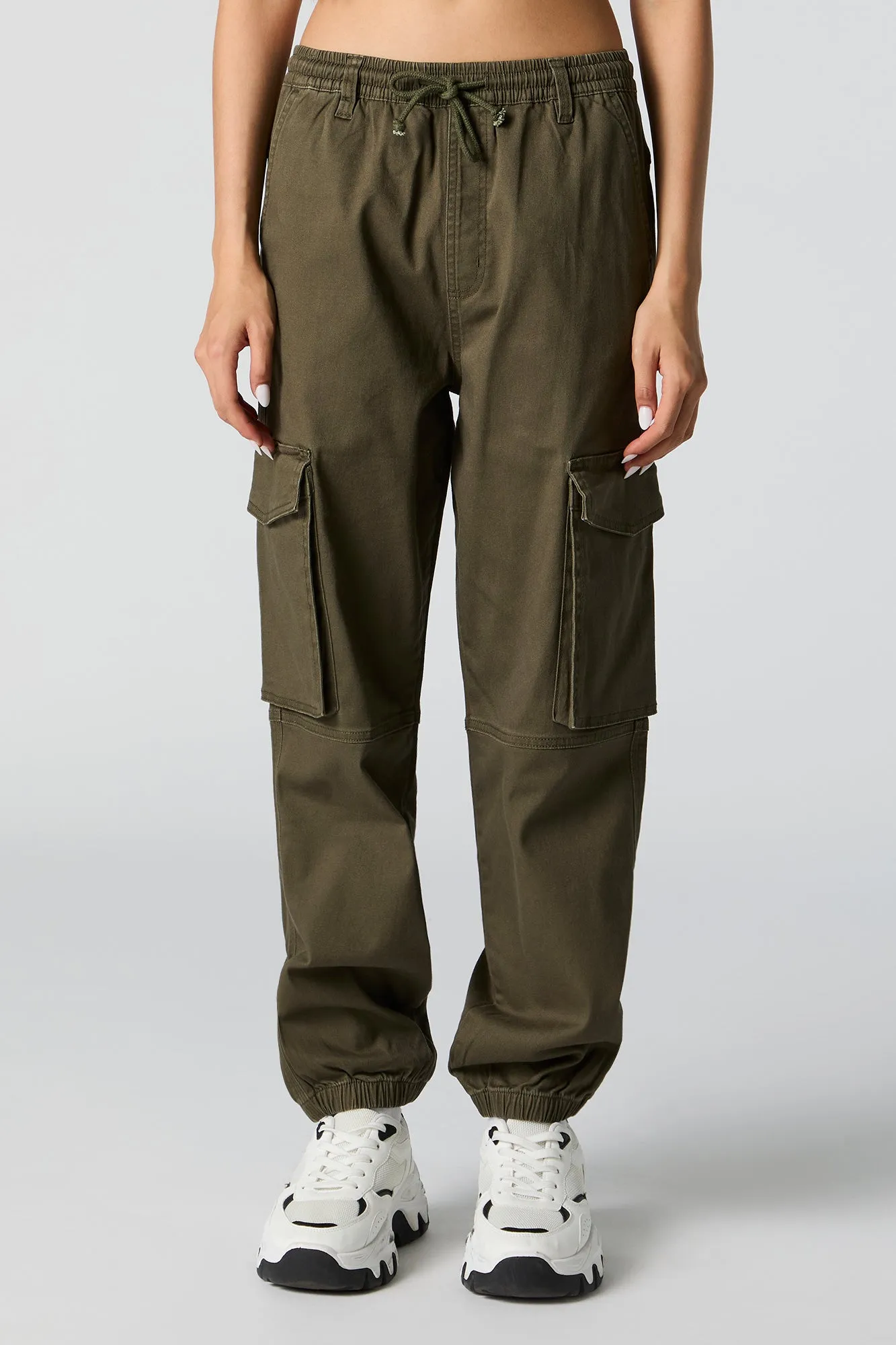 Drawstring Cargo Jogger