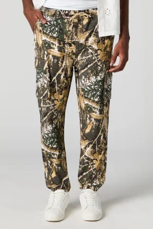 Drawstring Cargo Jogger