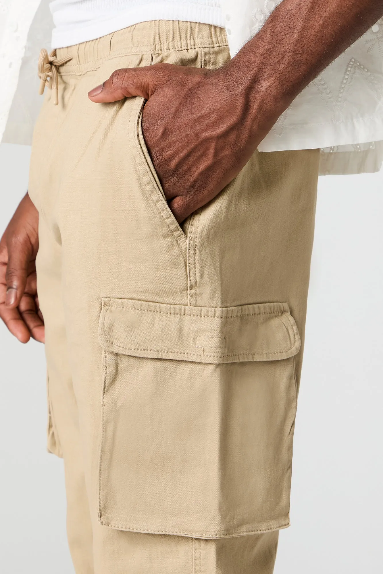 Drawstring Cargo Jogger