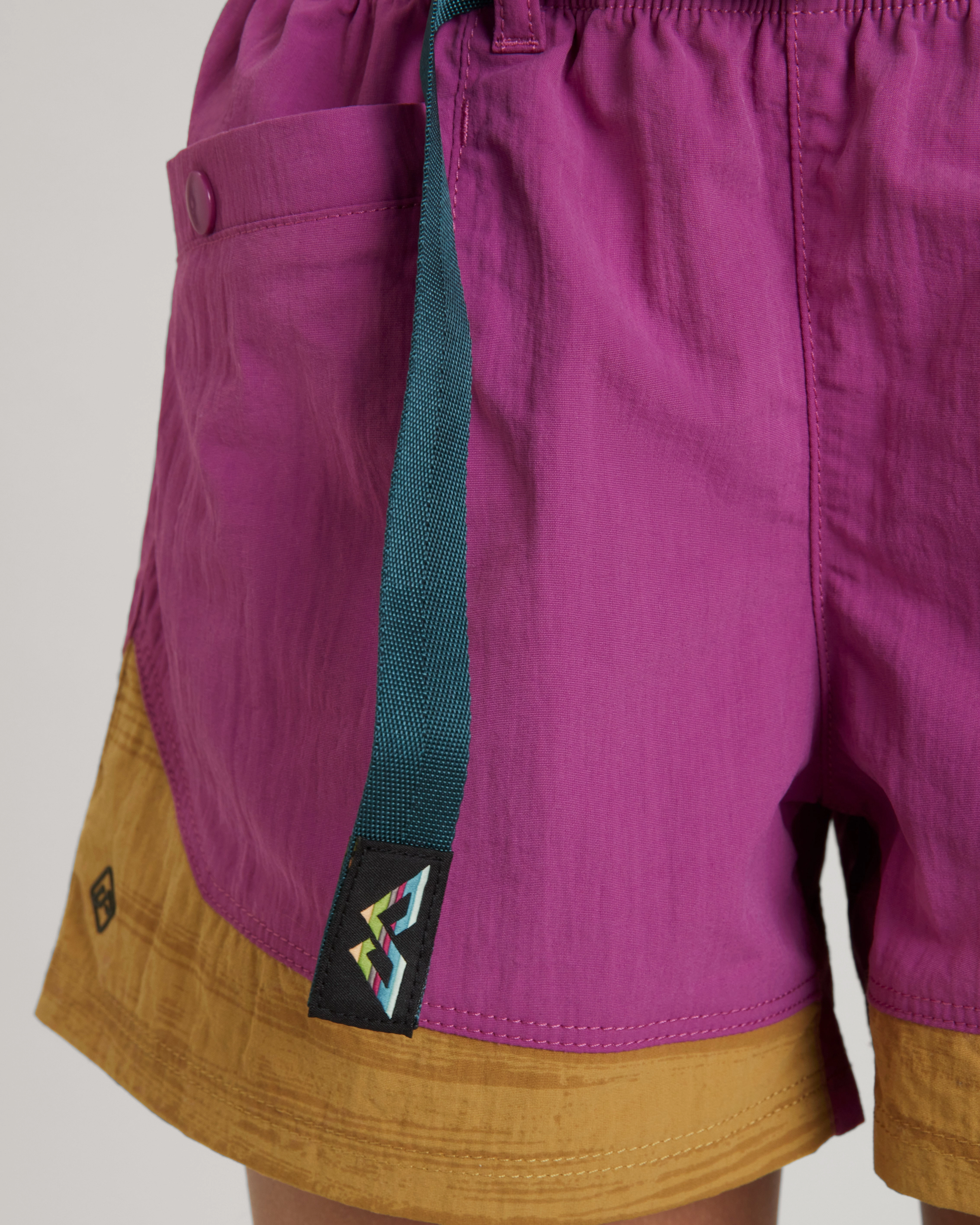 EVRY-Day Girl's Cargo Shorts - Raz/Dijon Traverse Print
